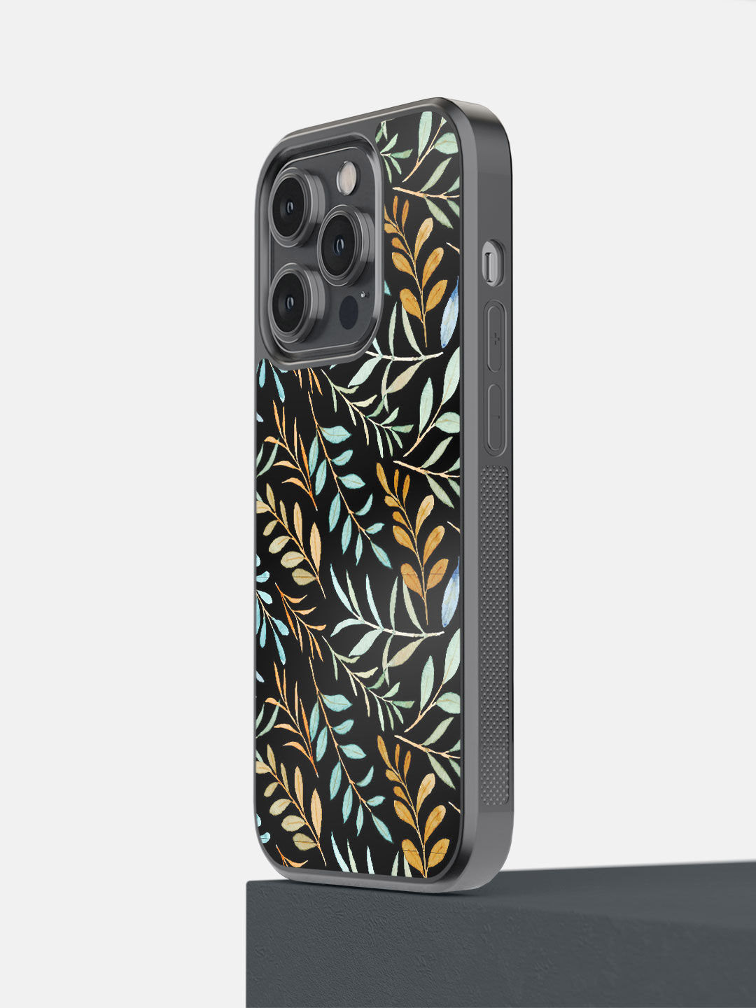 

macmerise Black & Blue SK Aquatic Beauty Printed iPhone 14 pro Phone Back Covers