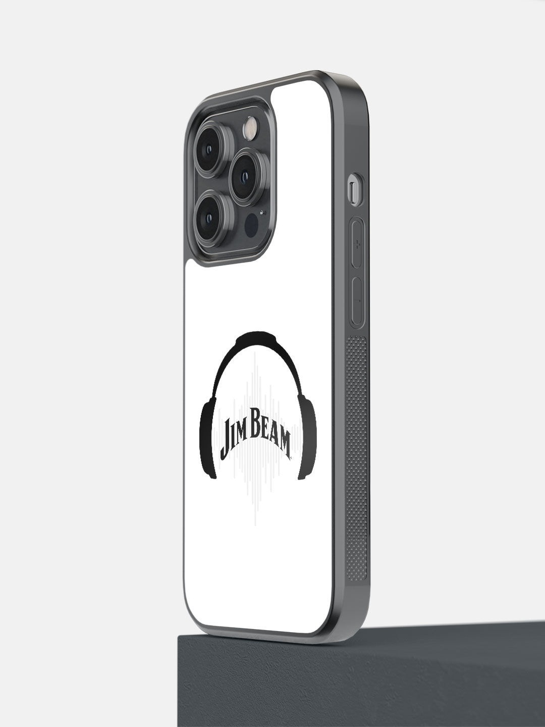 

macmerise White Printed iPhone 14 Pro Bumper Case