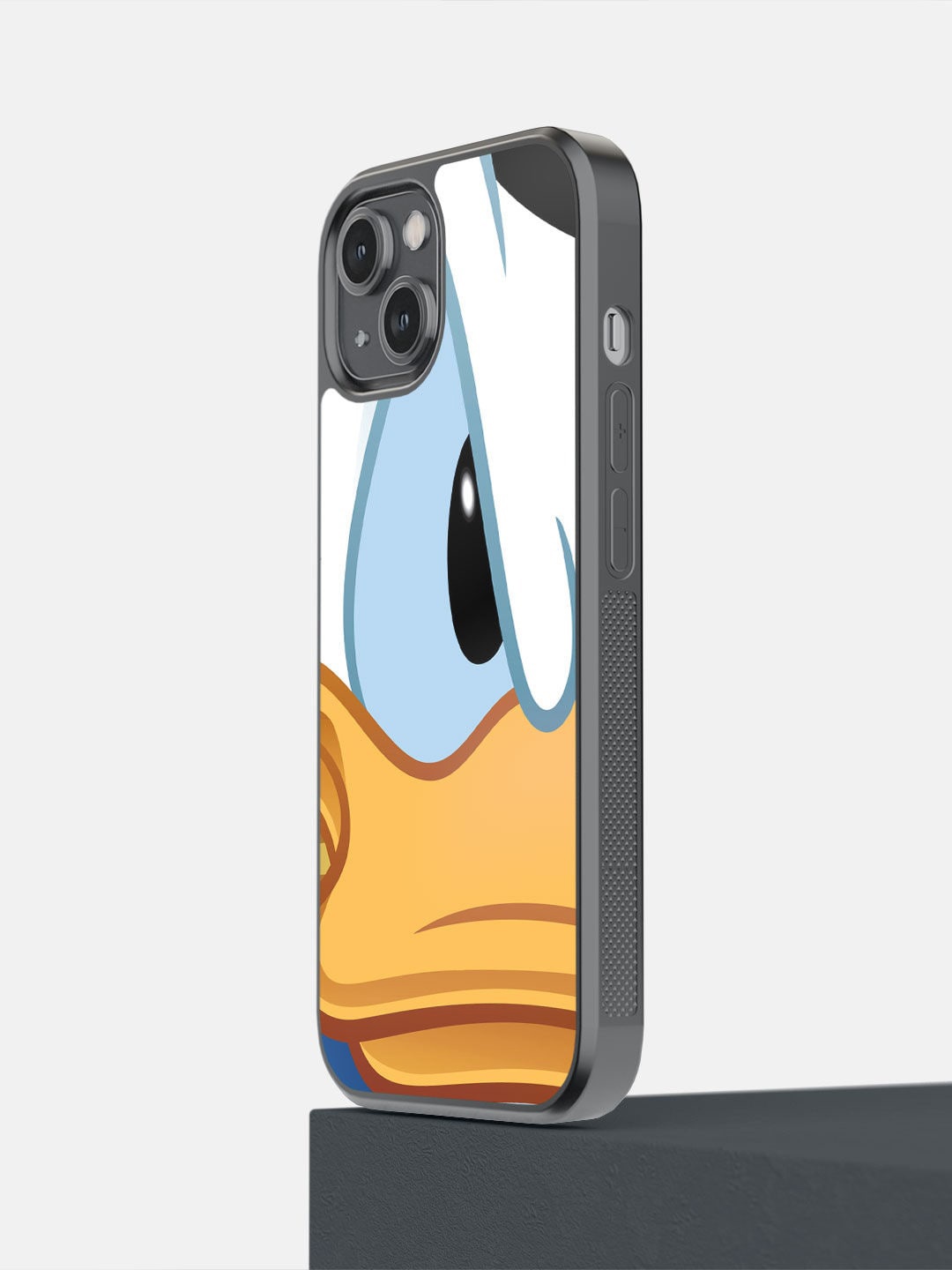 

macmerise Orange & White Zoom Up Donald iPhone 14 Bumper Case