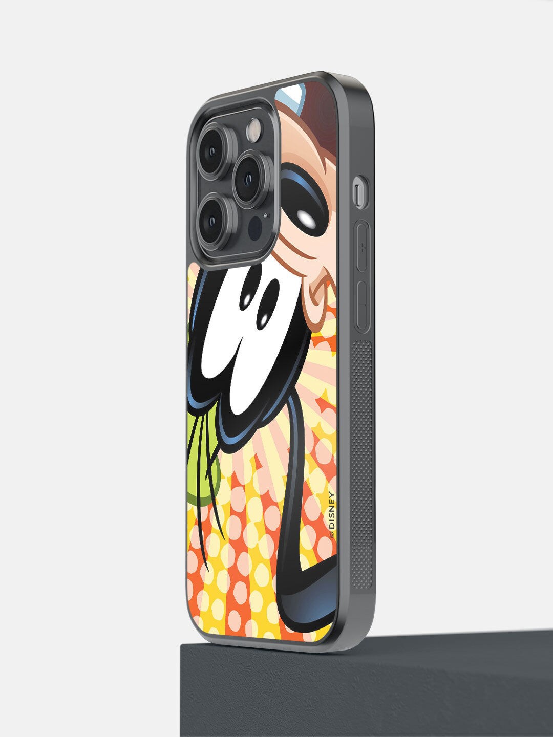 

macmerise Black Goofy Upside Down iPhone 14 Pro Mobile Back Case