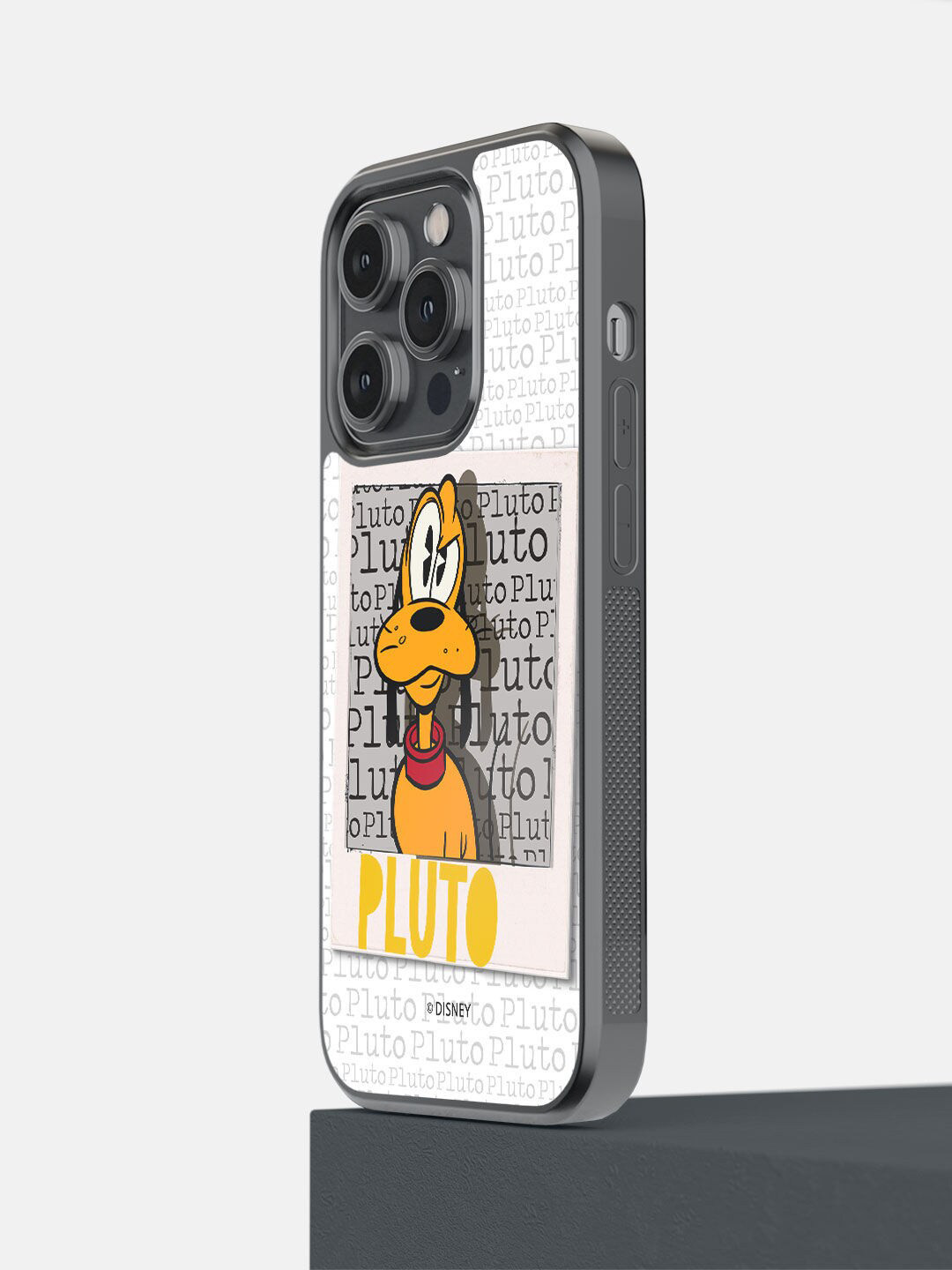

macmerise Yellow Printed Hello Mr Pluto iPhone 14 Pro Bumper Phone Back Case