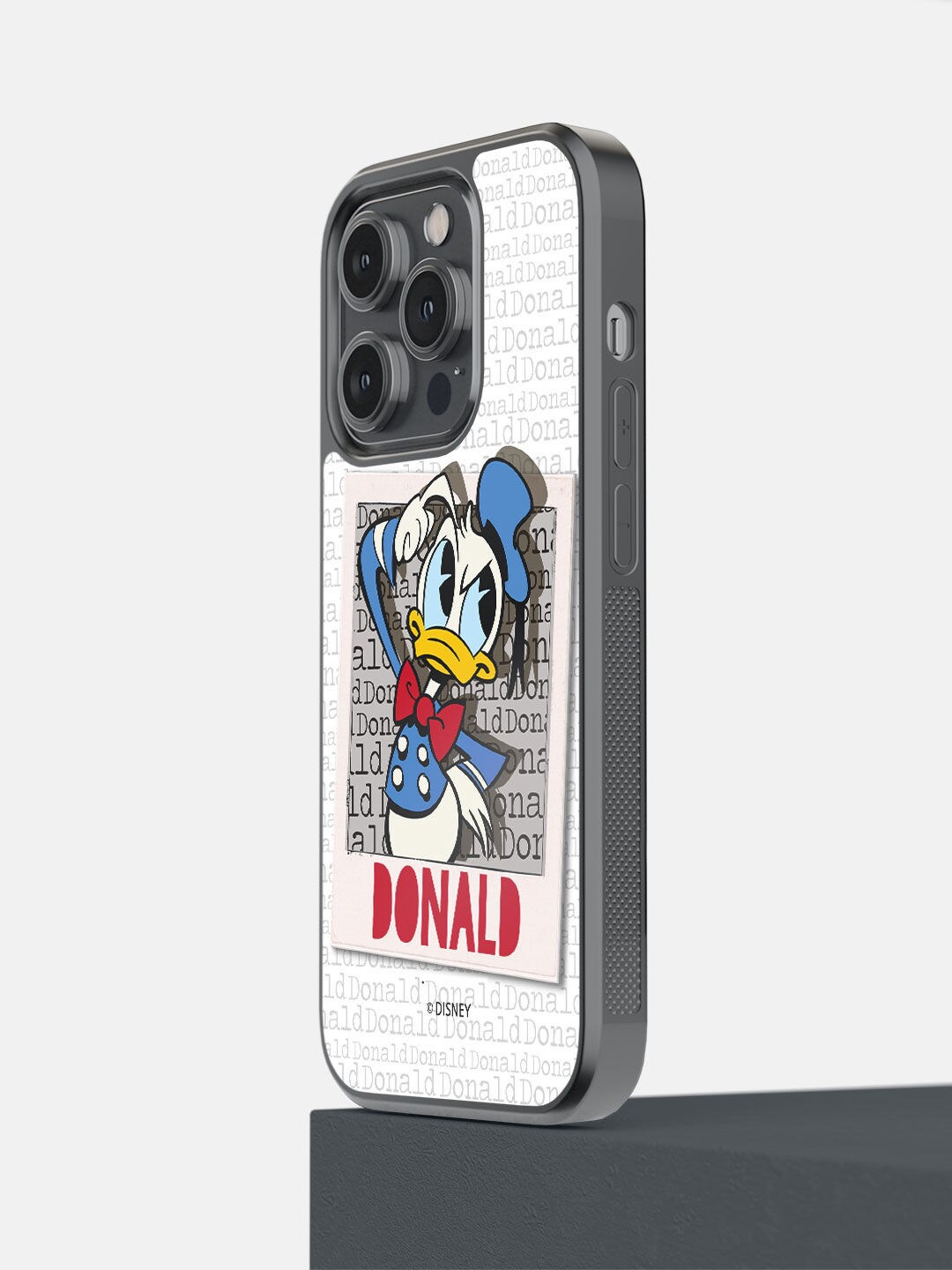 

macmerise White & Blue Hello Mr Donald iPhone 14 Pro Bumper Case