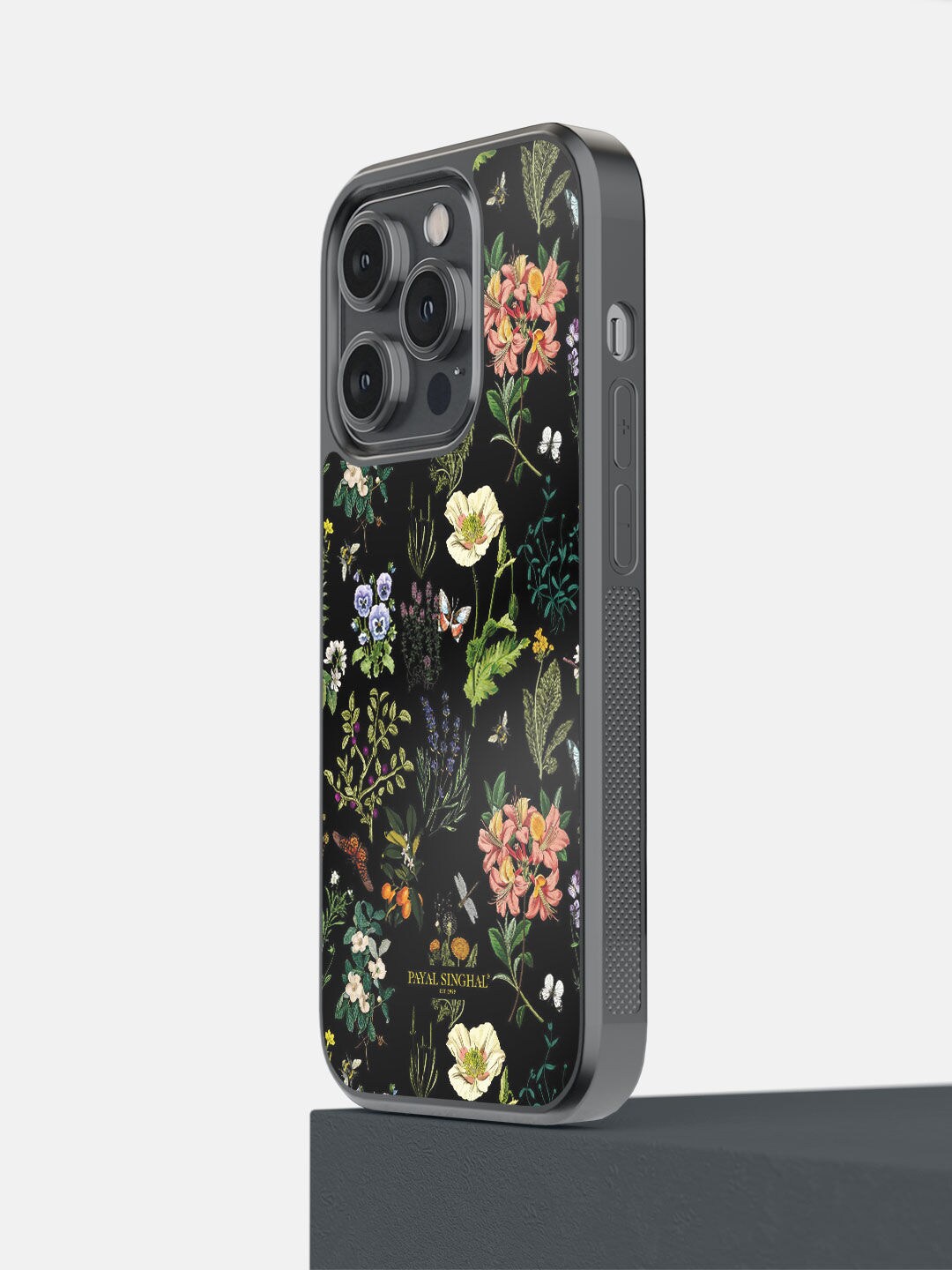 

macmerise Black & Green Payal Singhal Titli iPhone 14 Pro Bumper Case