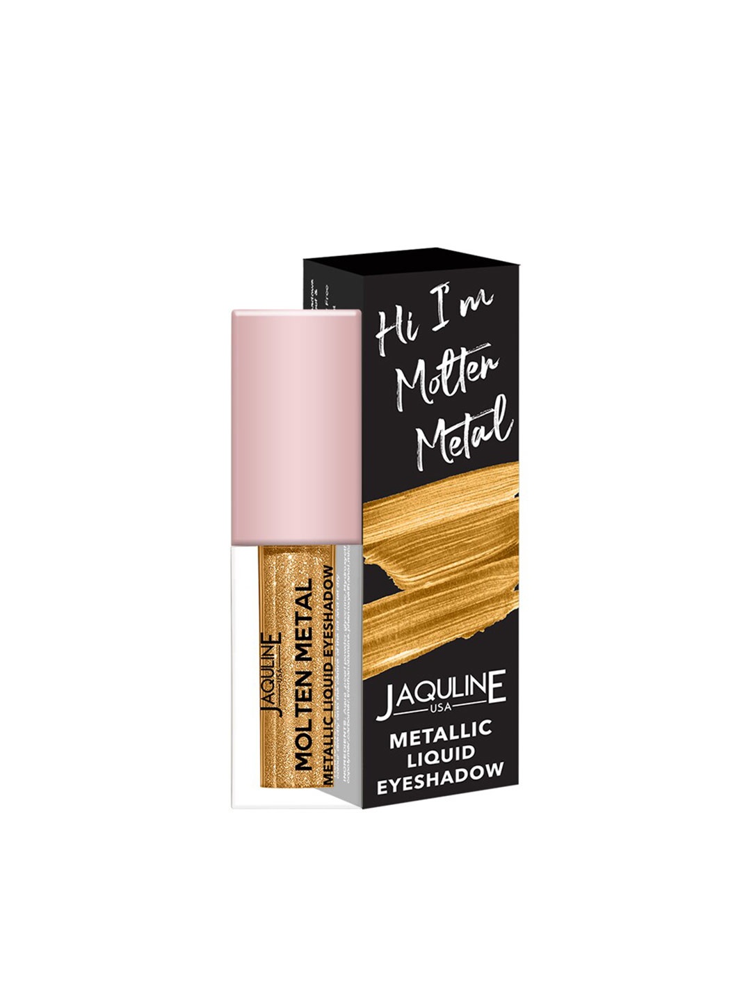 

Jaquline USA Pro Stroke Molten Metal Liquid Eye Shadow 4.5ml - Gold Rush