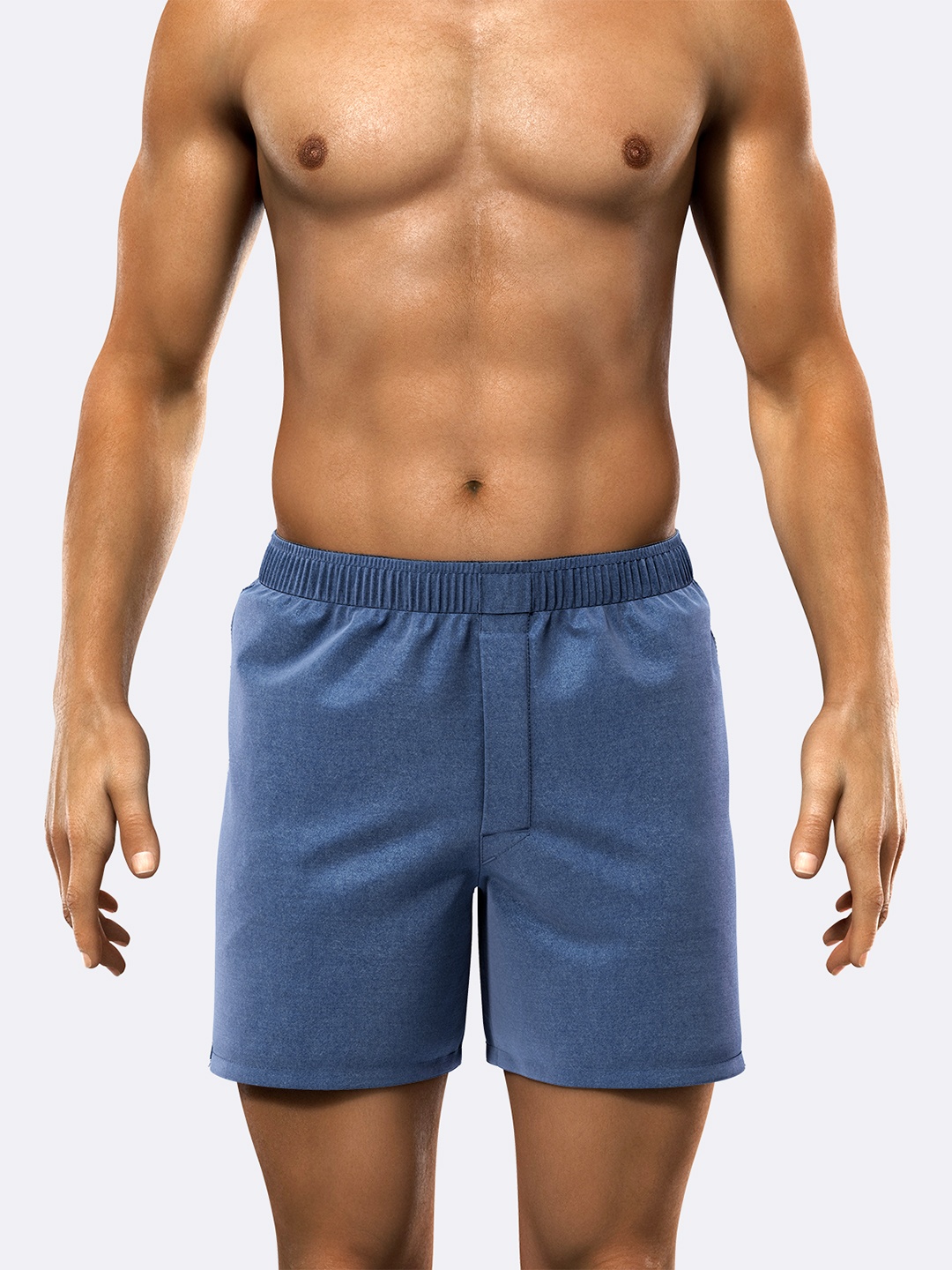 

MODERN CREW Premium Cotton Boxers MC-BX-002-OB-BC-S, Blue