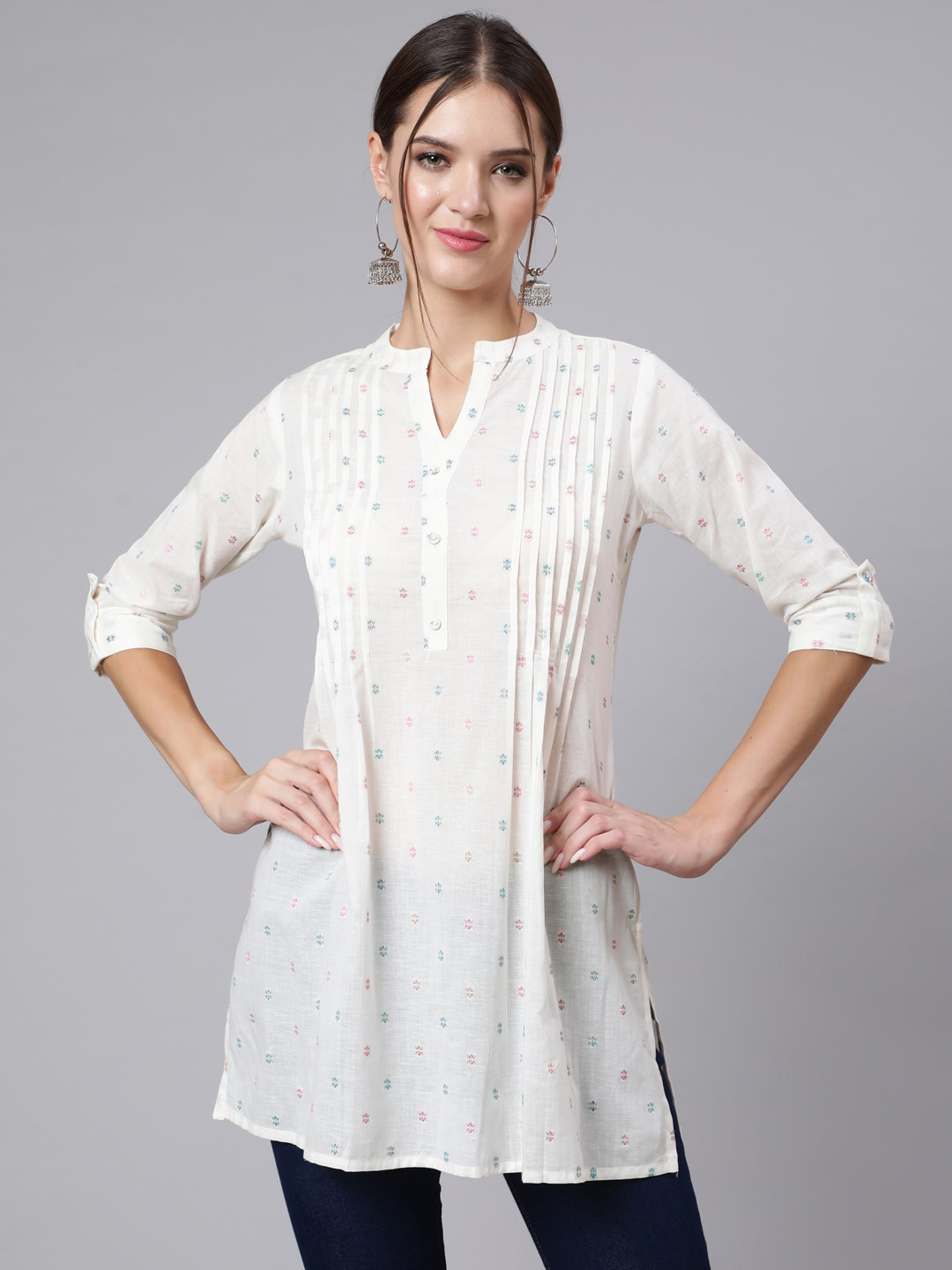 

Nayo Straight Tunic, Off white