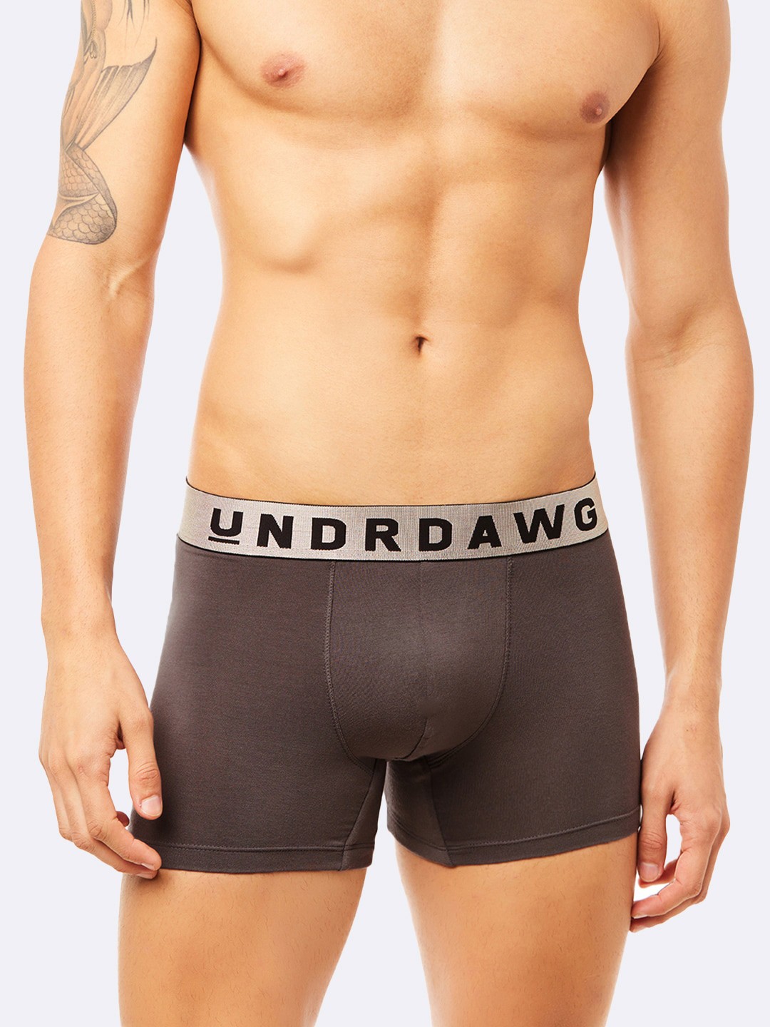 

Undrdawg Men Grey Solid Trunk