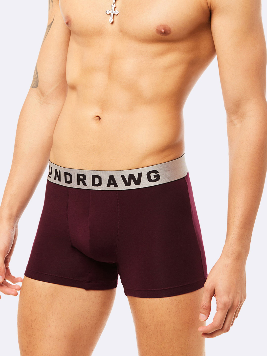

Undrdawg Men Purple Solid Trunk