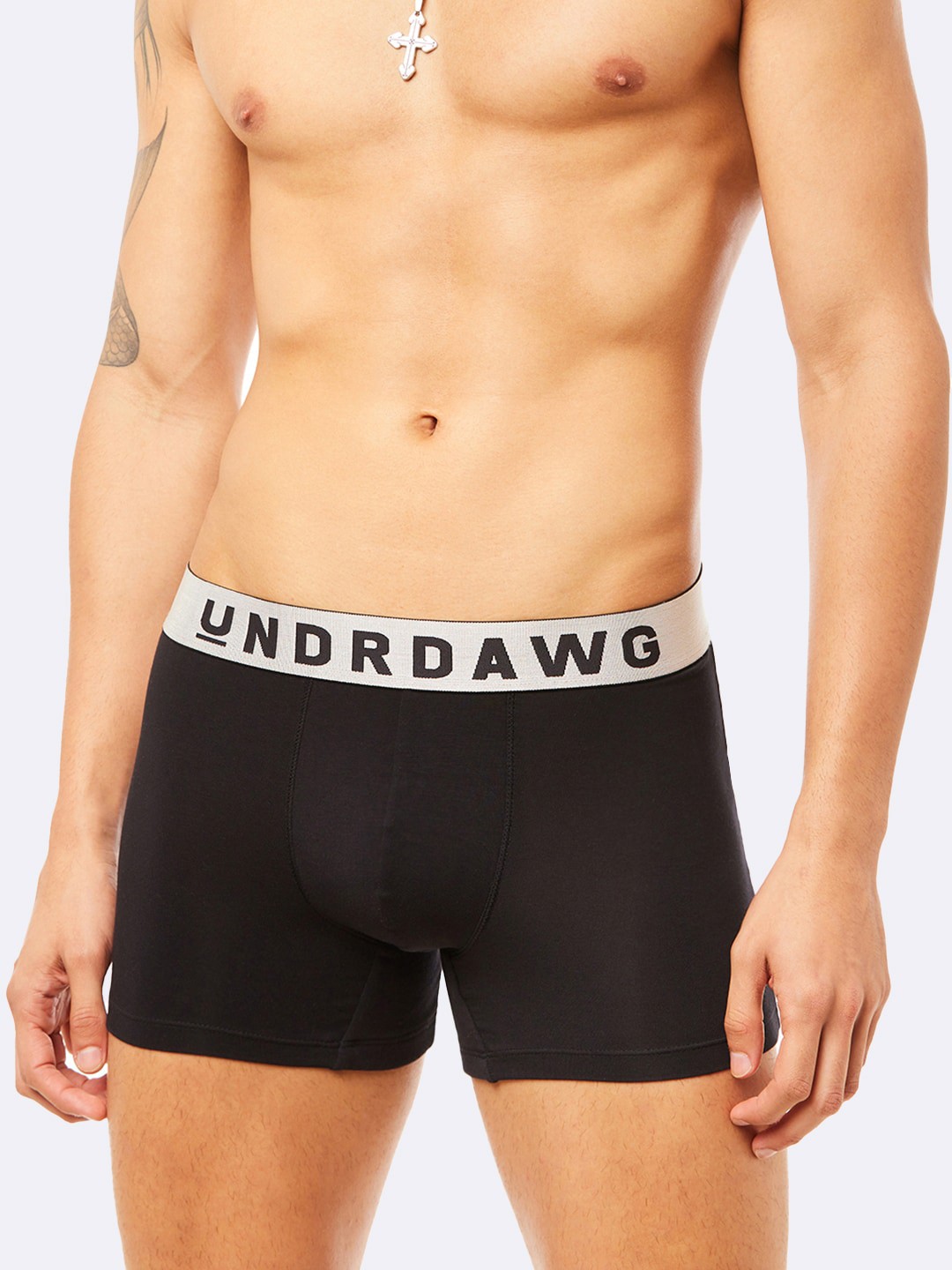 

Undrdawg Men Black Solid Anti Microbial Trunk