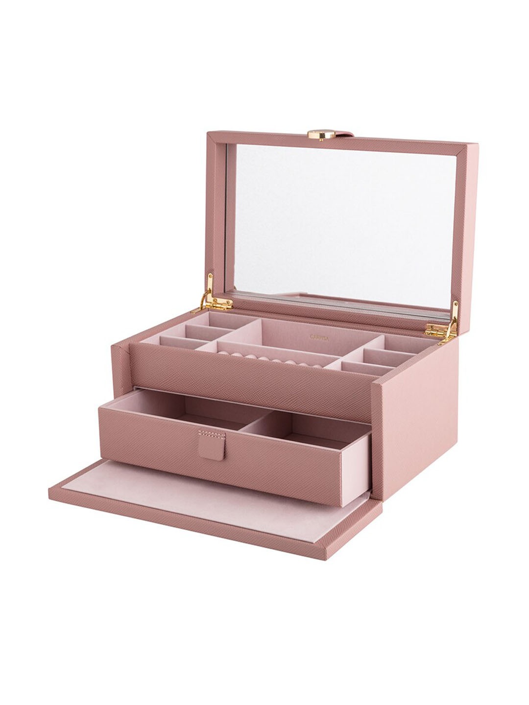 

CARPISA Pink Solid Jewellery Organiser