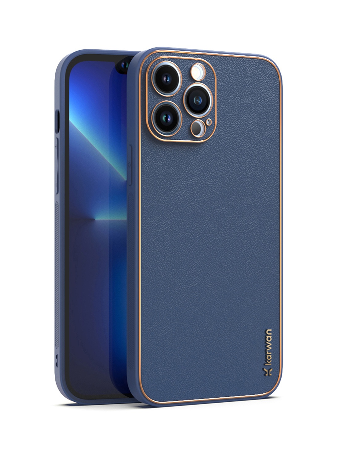 

Karwan Blue iPhone 13 Pro Max Back Case