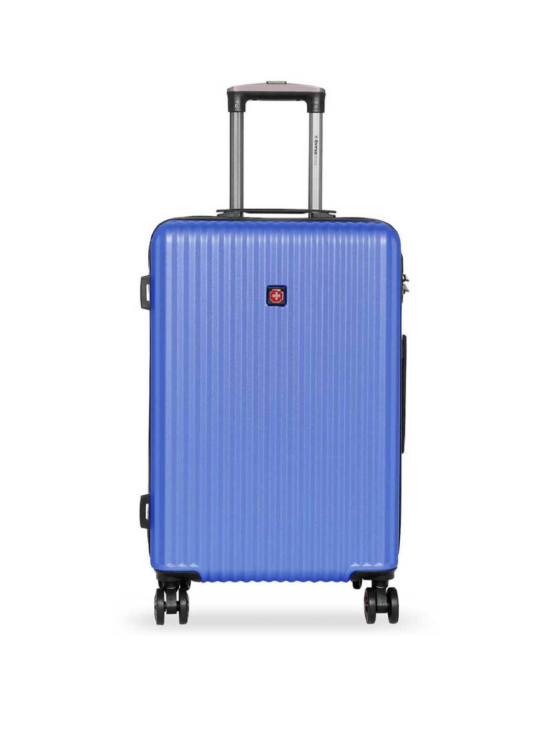

SWISS BRAND Riga Hard Case Large Trolley Bag - 76 cm, Blue