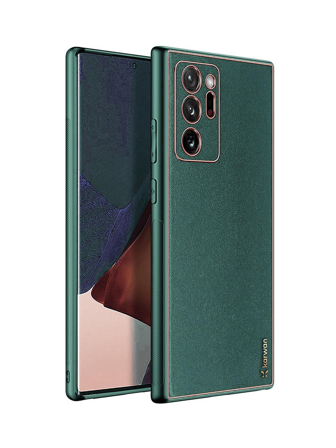 

Karwan Green Leather Samsung Galaxy Note 20 Ultra Back Case