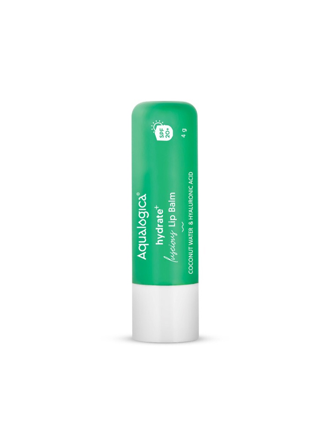 

Aqualogica Hydrate+ Coconut Water & Hyaluronic Acid SPF 20+ Luscious Lip Balm 4 g, Green