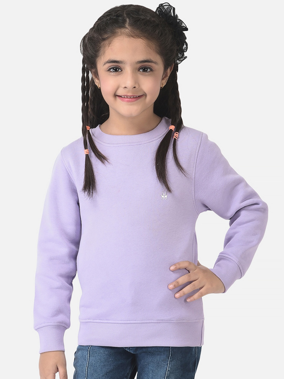 

Crimsoune Club Girls Violet Sweatshirt