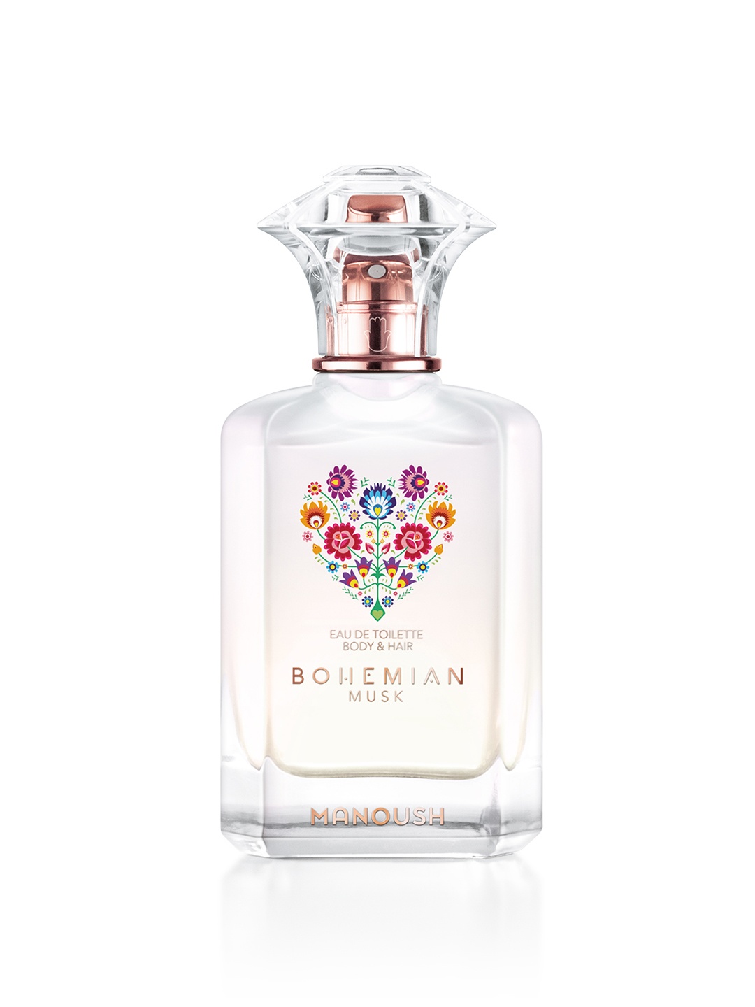

MANOUSH Bohemian Musk Body & Hair EDT 100ml, Transparent