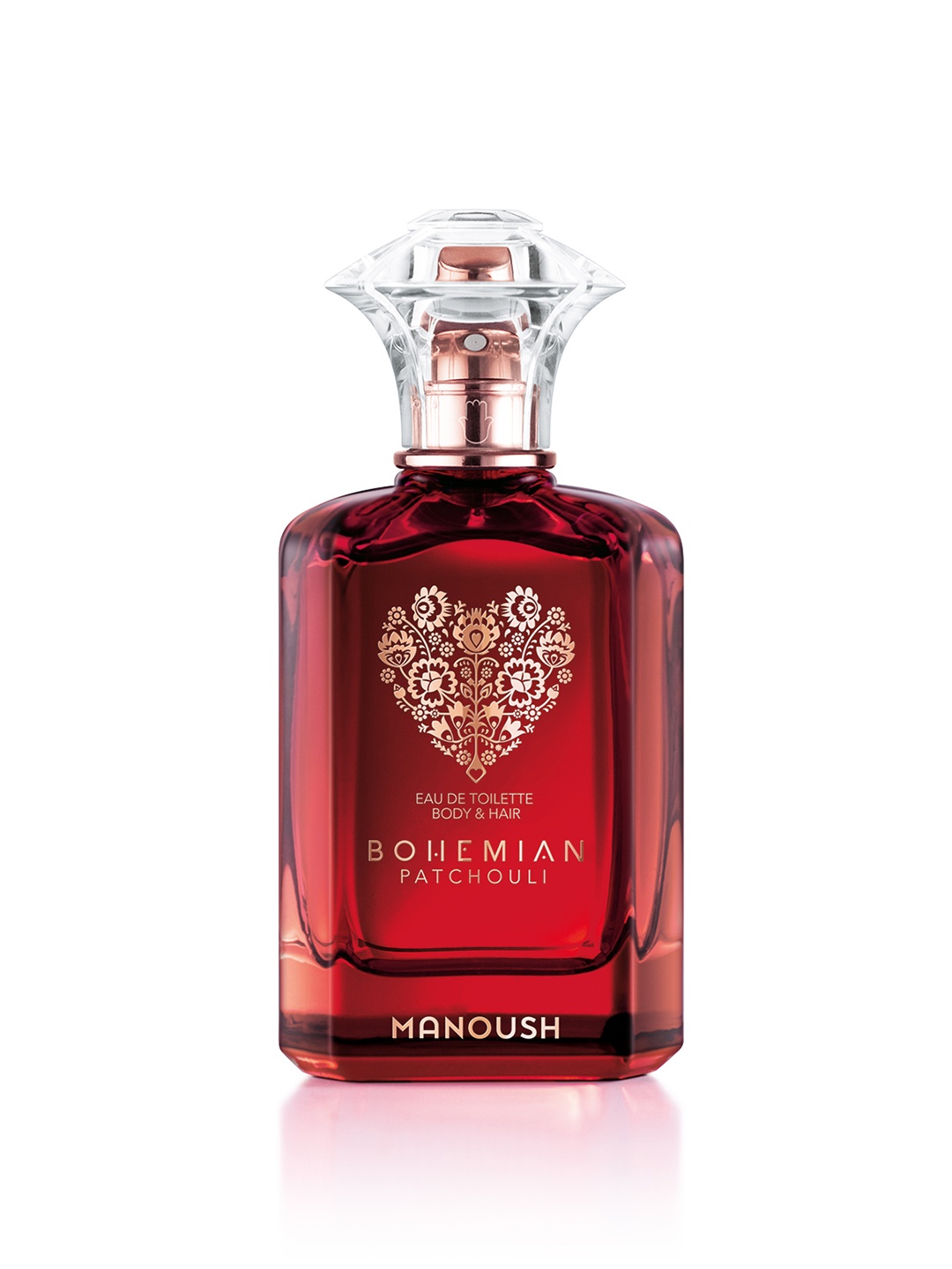

MANOUSH Bohemian Patchouli Body & Hair EDT 100ml, Transparent