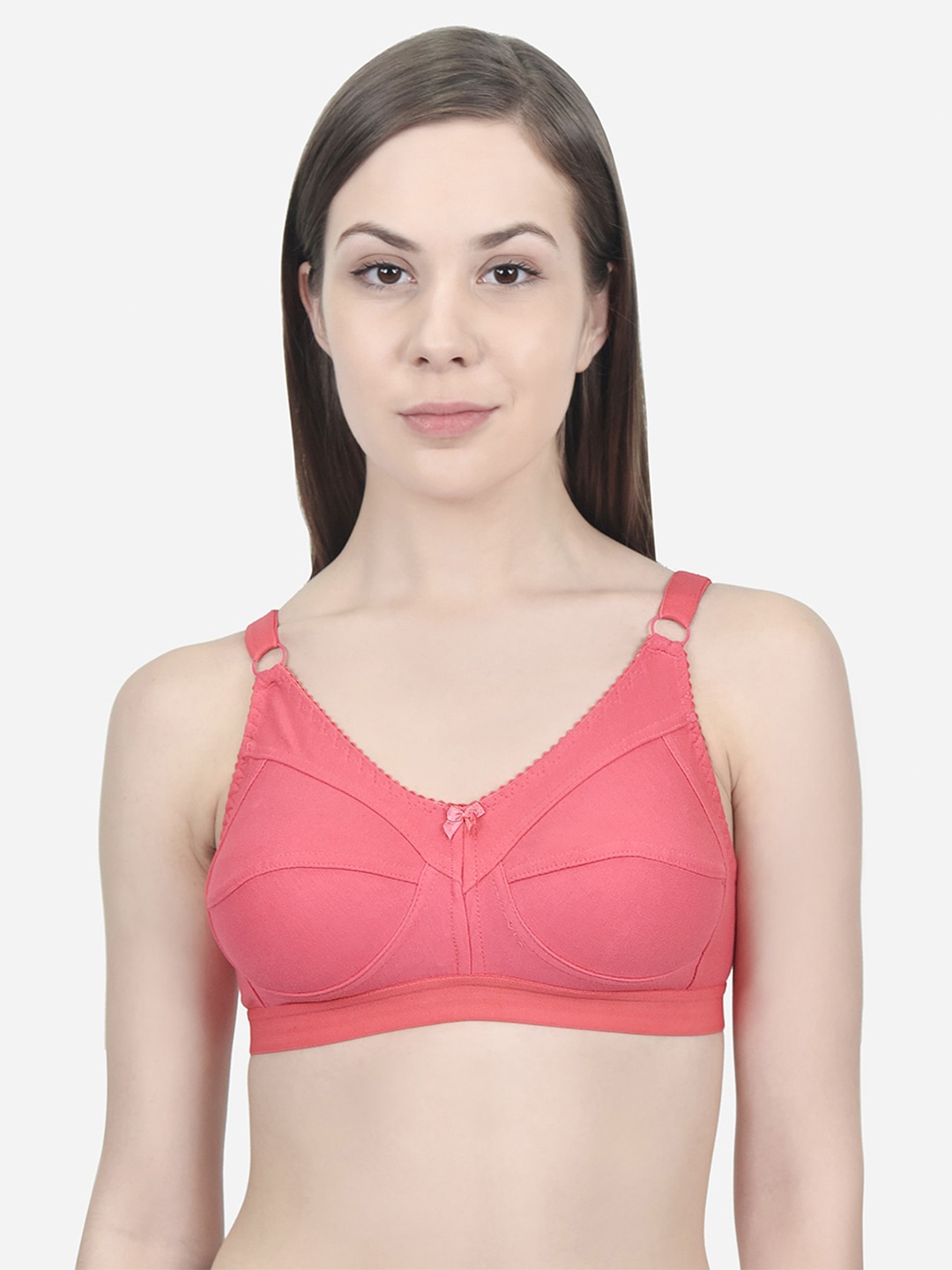 

Innocence Coral Non Padded Non wired Bra