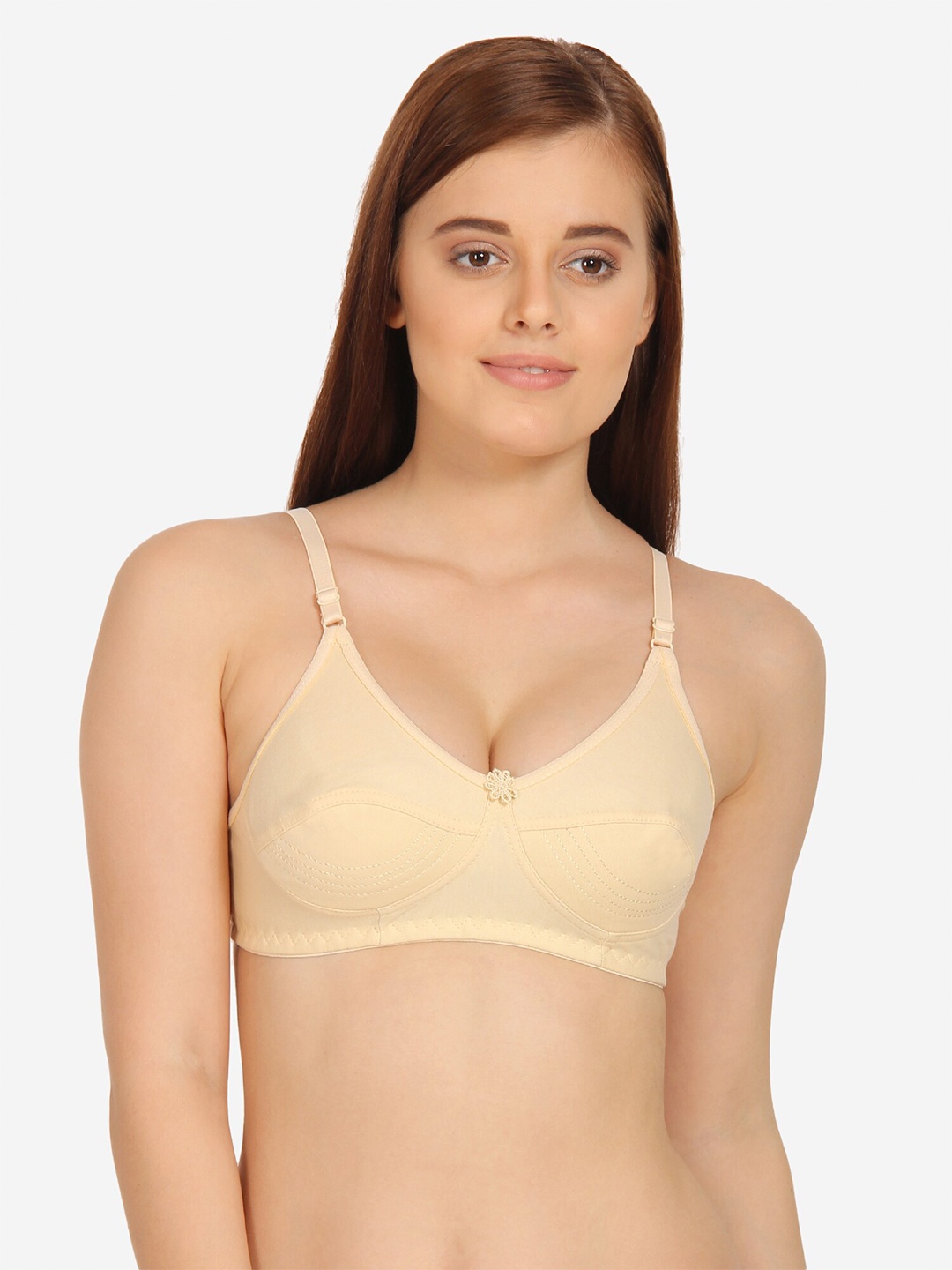 

Innocence Beige Non Padded Non wired Bra