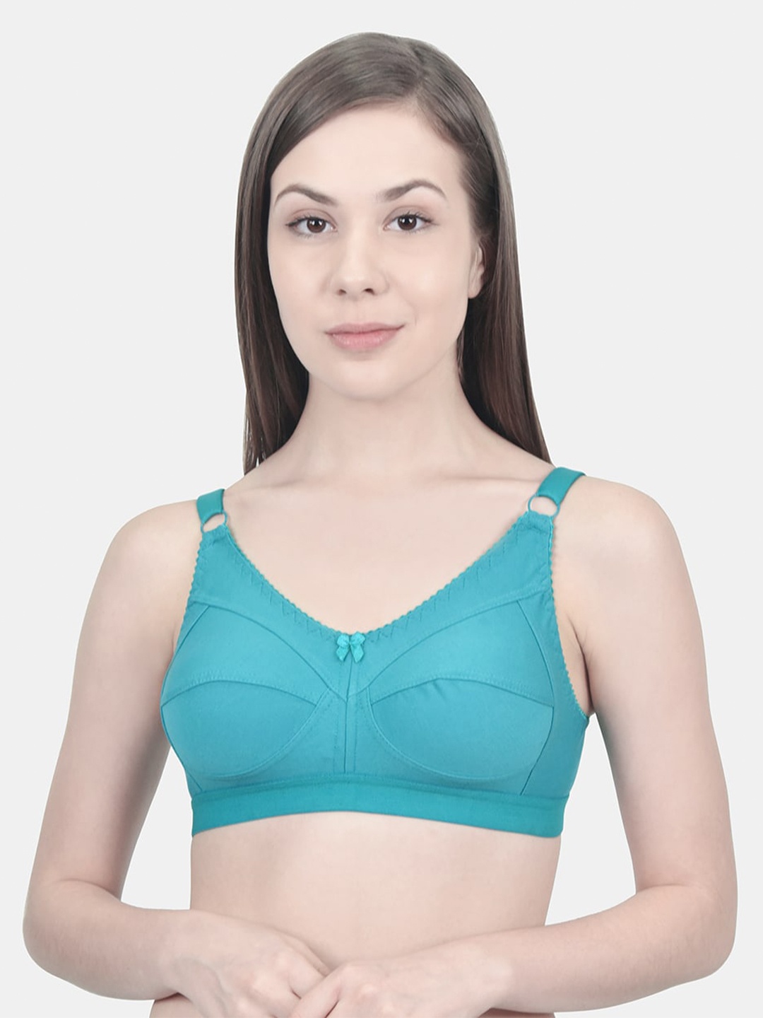 

Innocence Turquoise Blue Non Padded Non wired Bra