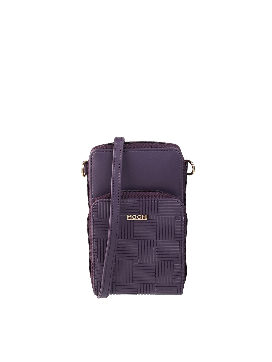 

Mochi Women Purple Zip Around Wallet