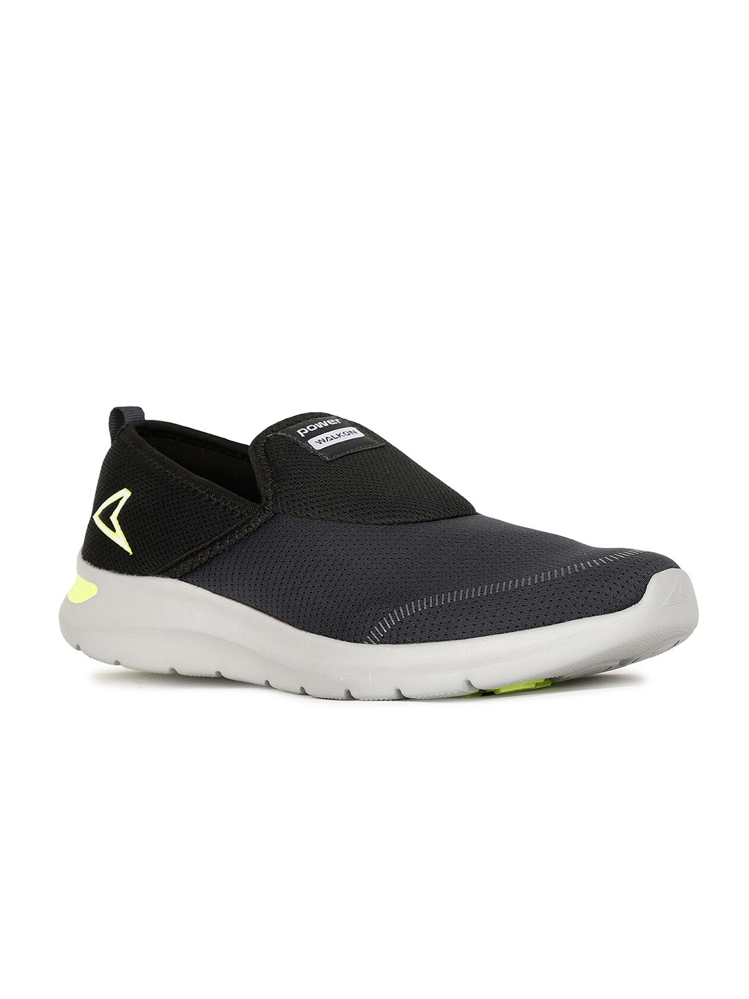 

Power Men Black Mesh Walking Non-Marking Sports Shoes