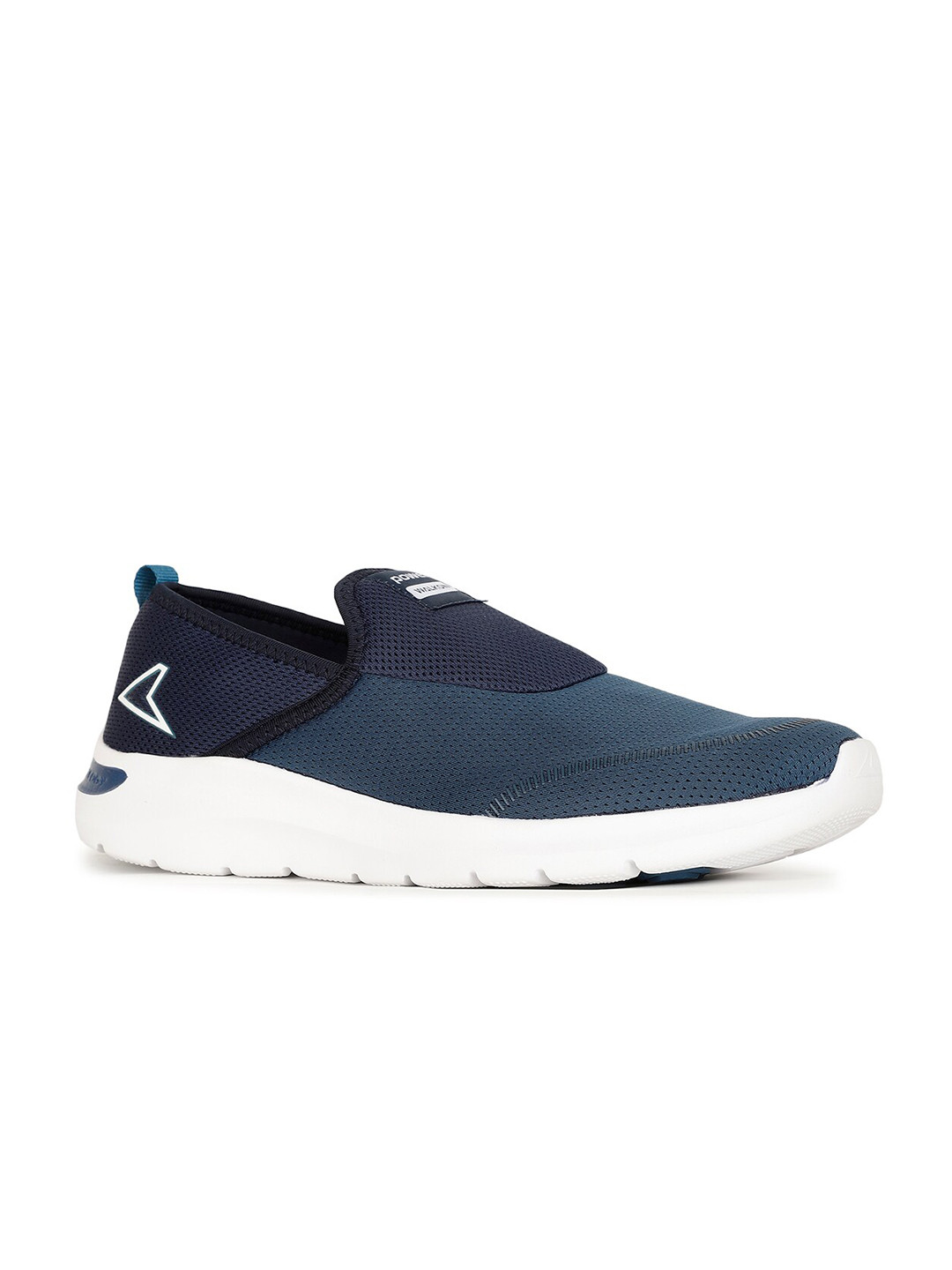 

Power Men Navy Blue Mesh Walking Non-Marking Sports Shoes