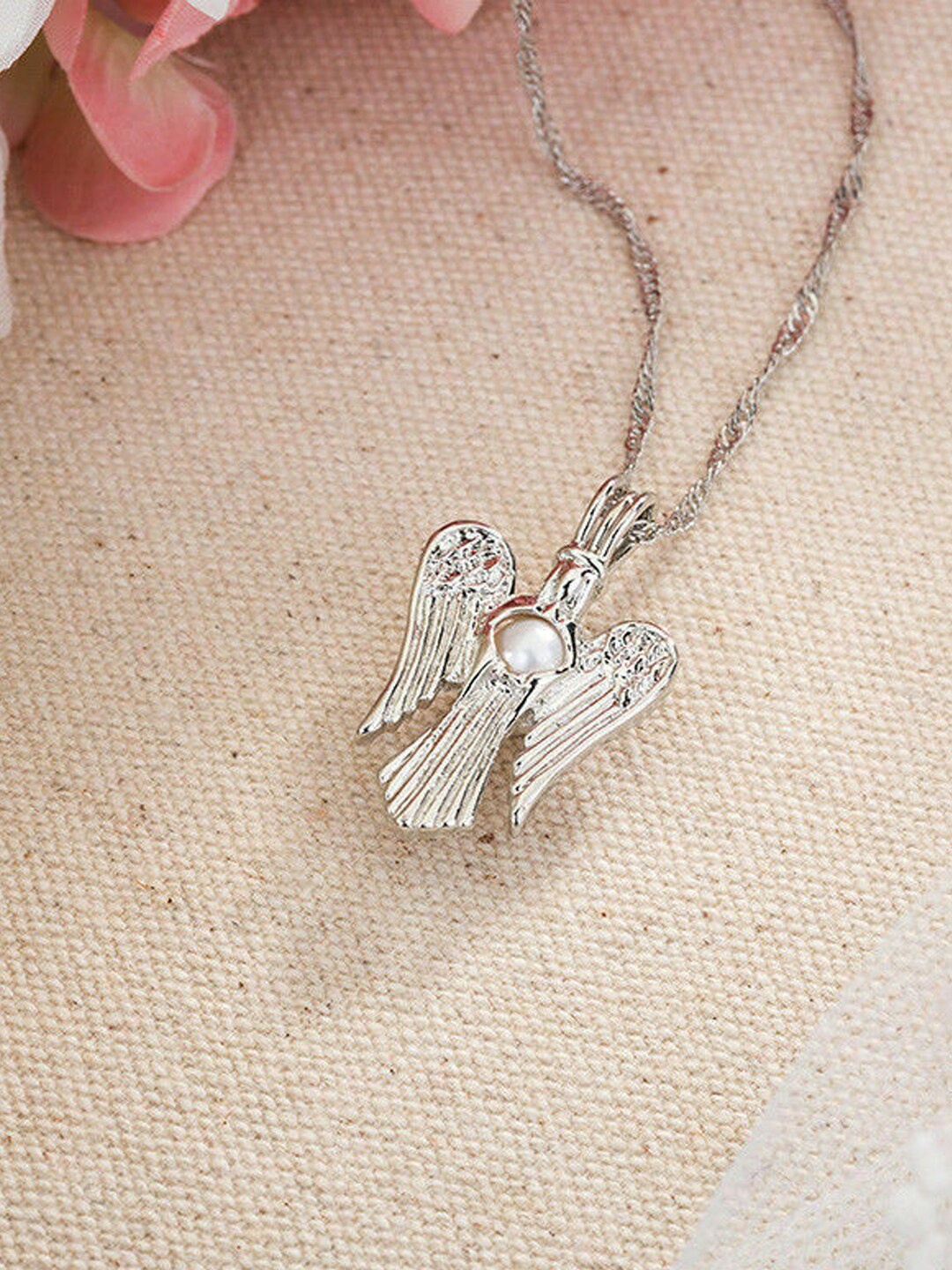 

Young & Forever Women Silver-Toned & Green Antique Necklace