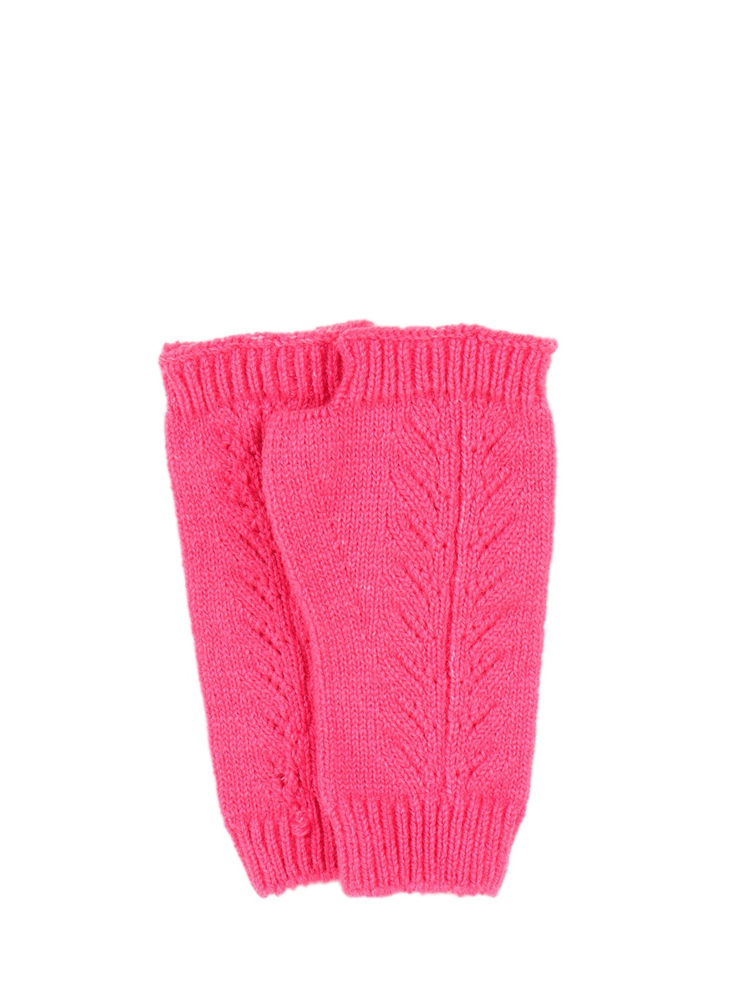 

Bharatasya Kids Pink Patterned Hand Gloves