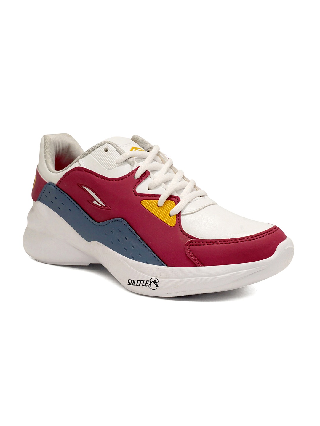 

ASIAN Women White Mesh Running Non-Marking Shoes