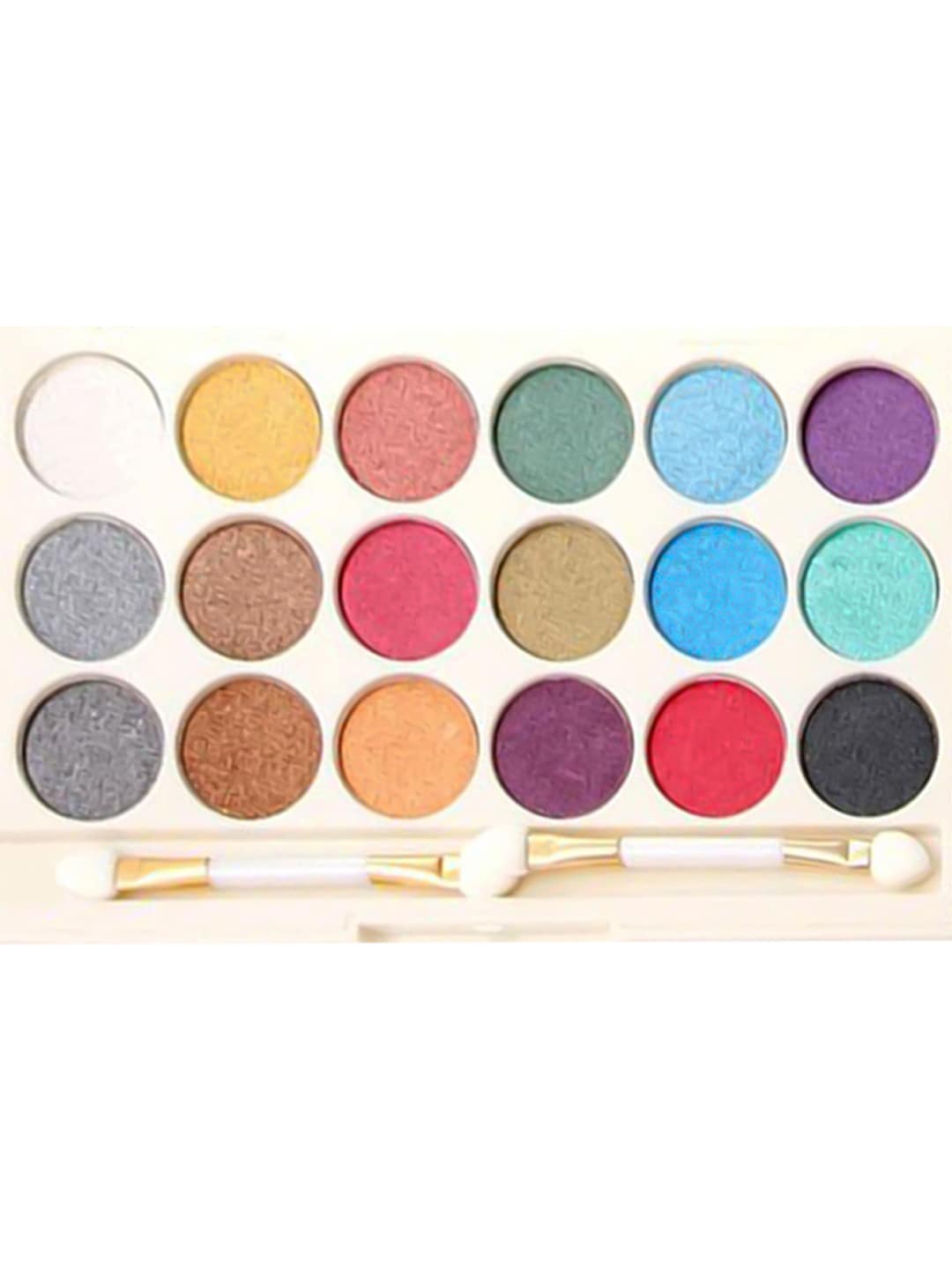

MISS ROSE Professional Make-up18 Color Glitter Eyeshadow Palette-20gm-7001-454 W02, Na