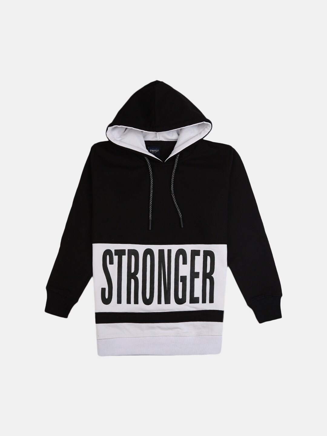 

V-Mart Boys Black Printed Cotton Sweatshirt