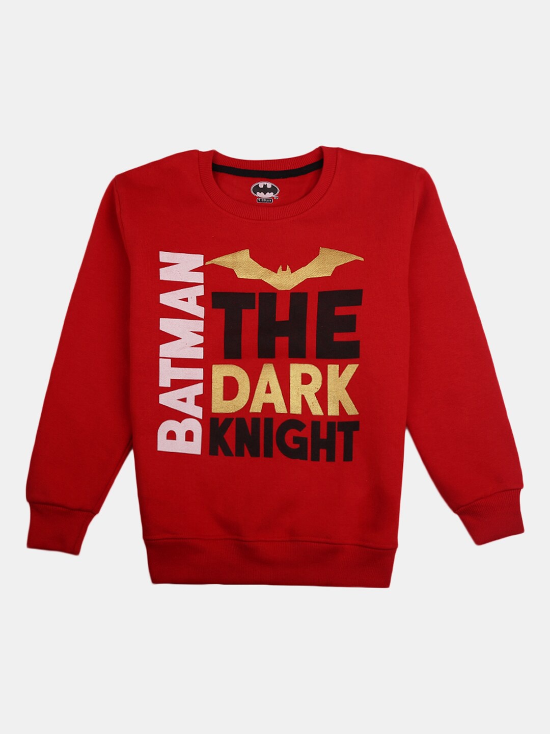 

V-Mart Boys Red Printed Cotton Sweatshirt