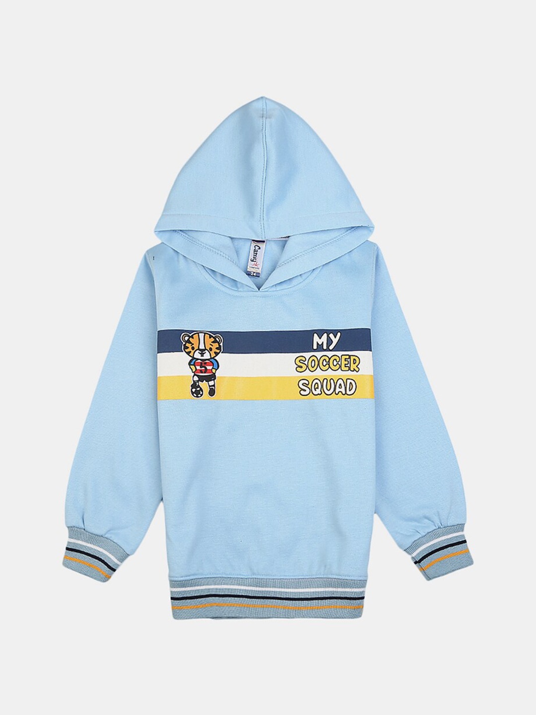 

V-Mart Boys Blue Printed Cotton Sweatshirt