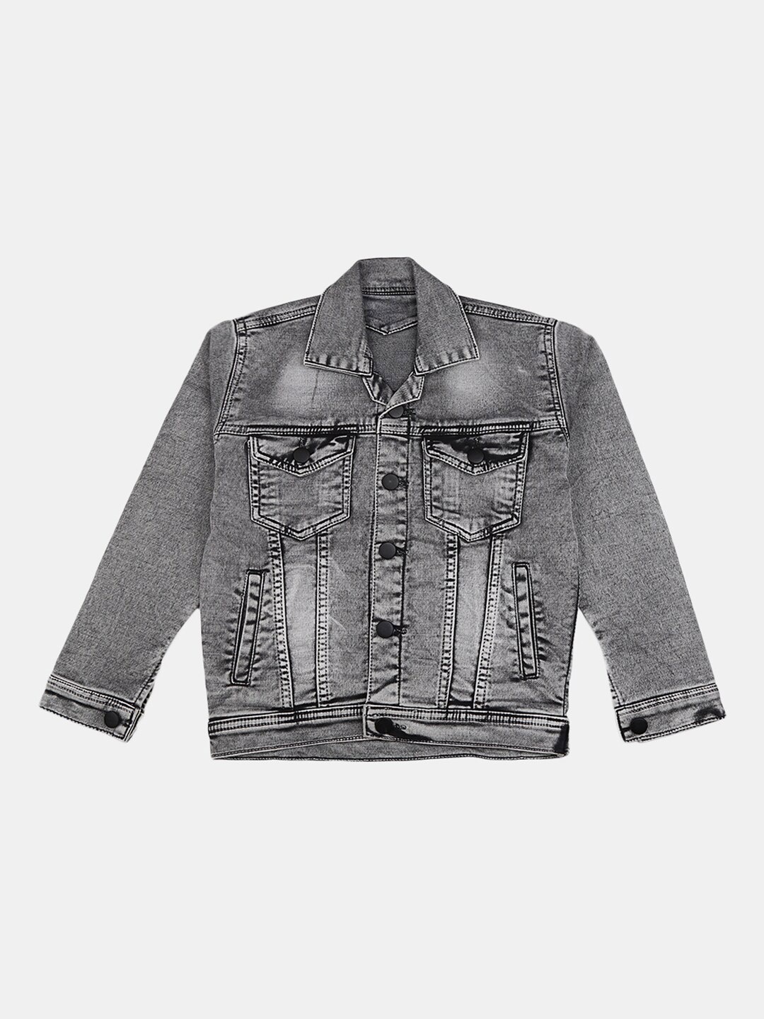 

V-Mart Boys Cotton Jacket, Grey