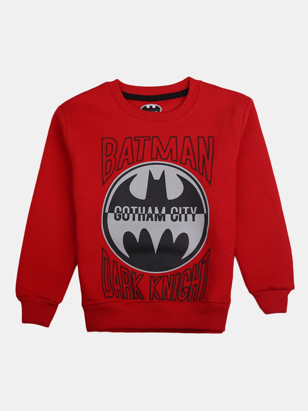 

V-Mart Boys Red Printed Cotton Sweatshirt