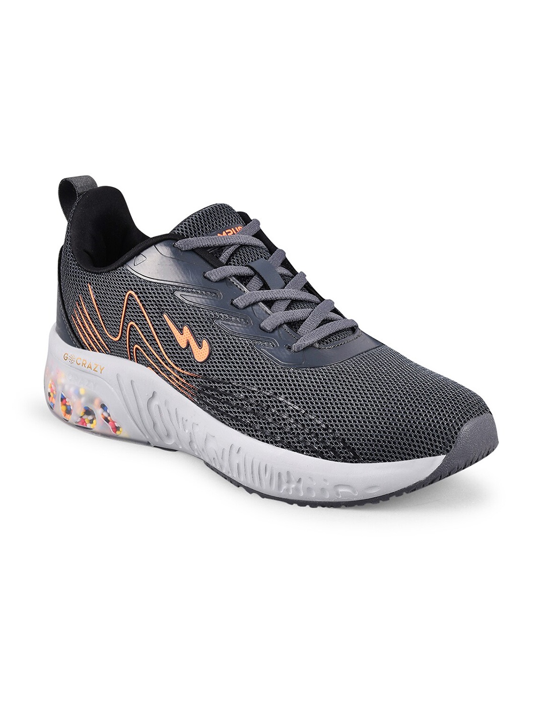 

Campus Kids Grey Mesh All Rounder Running Sports Shoes