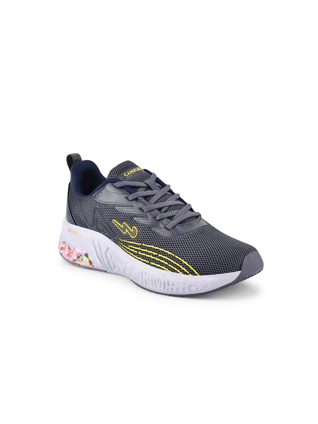 

Campus Kids Grey Mesh All Rounder Running Sports Shoes