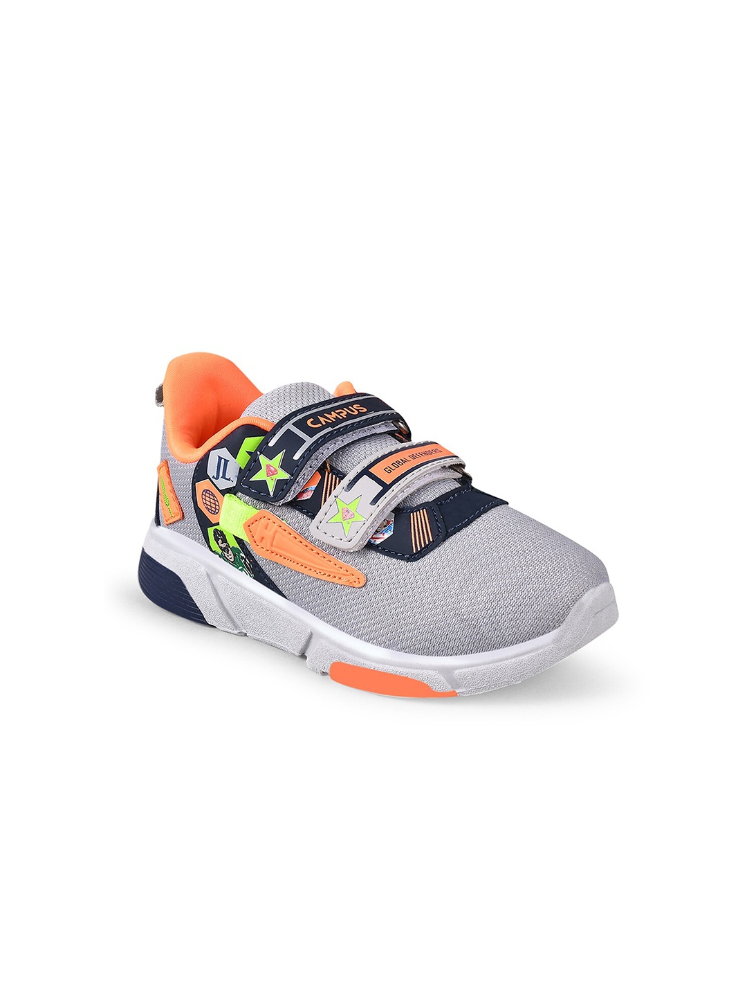 

Campus Kids Grey Mesh All Rounder Running Sports Shoes