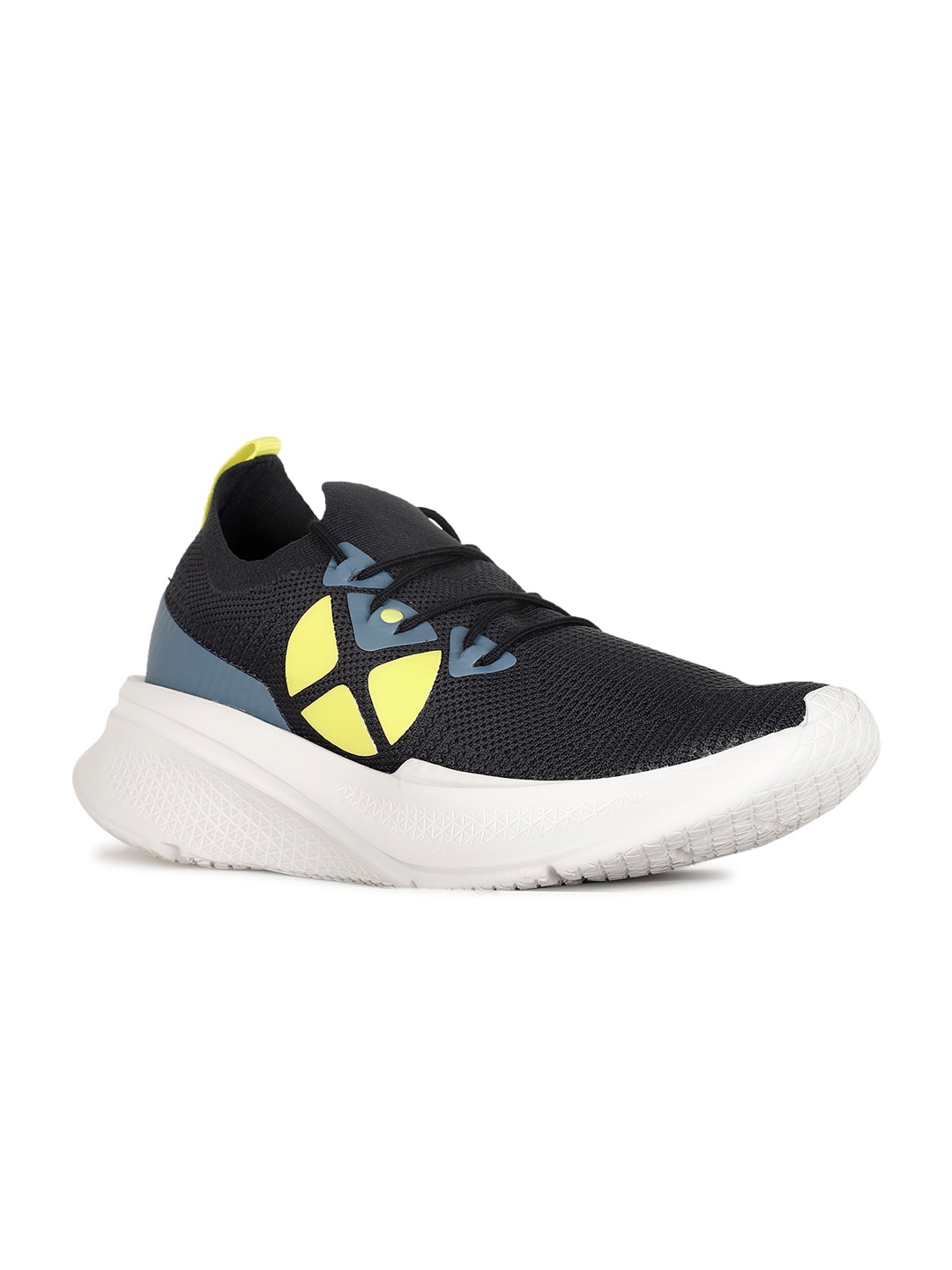 

Hush Puppies Men Navy Blue Lace-Up Sneakers