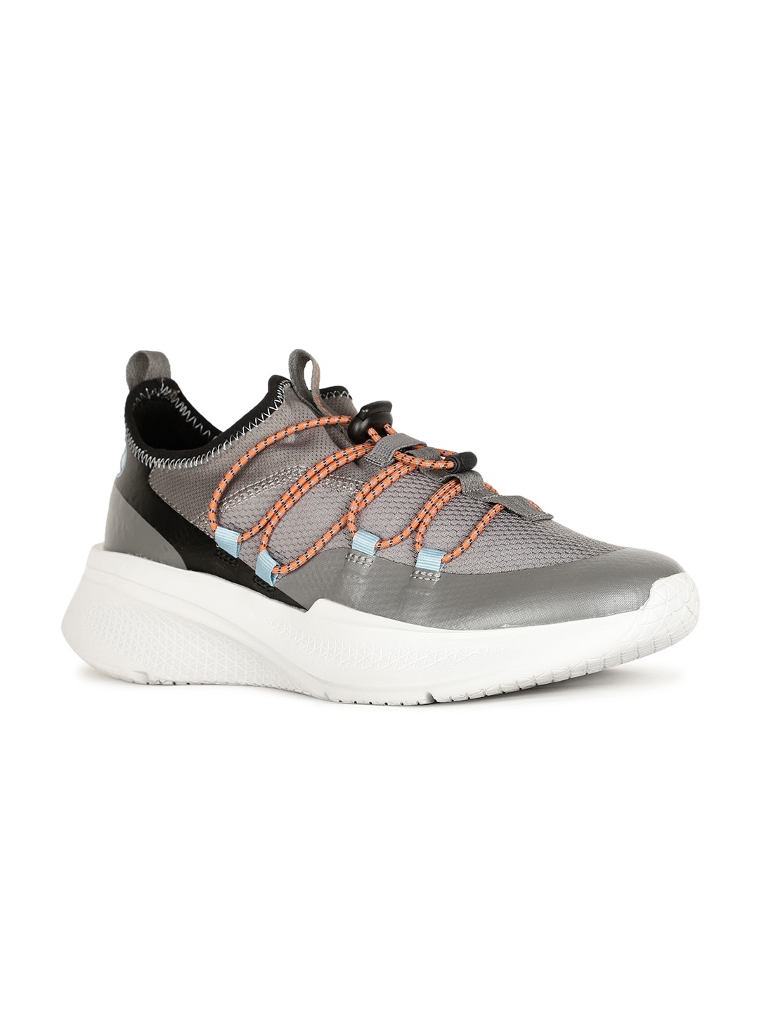 

Hush Puppies Men Grey Colourblocked Sneakers