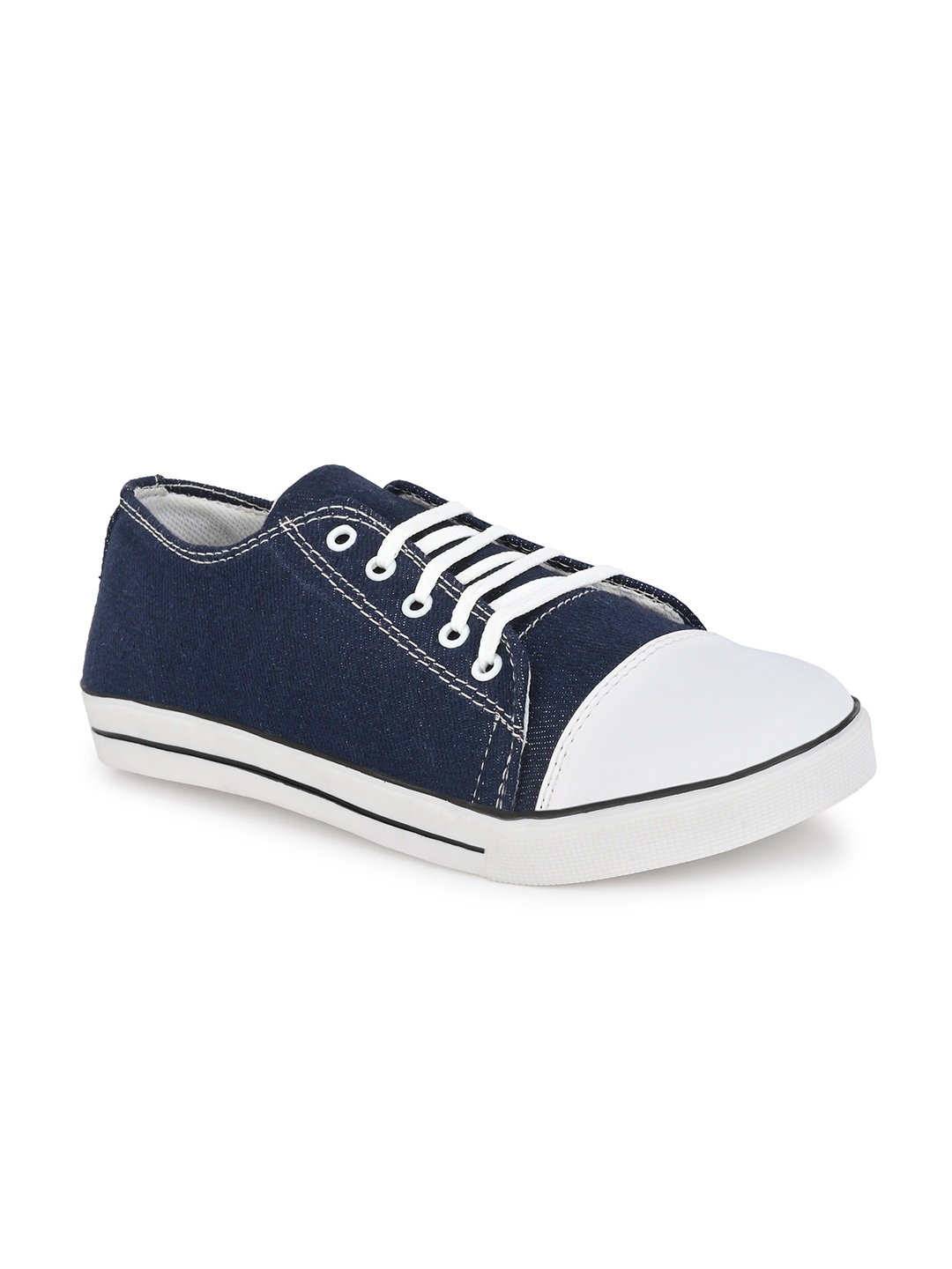 

MENGLER Men Blue Colourblocked Sneakers