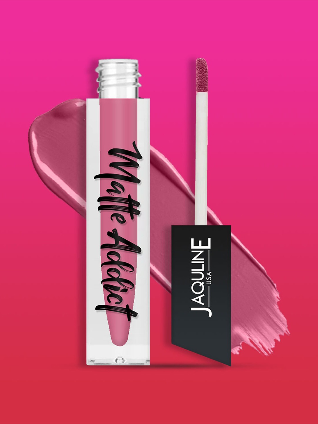 

Jaquline USA Matte Addict Liquid Lipstick 4 ml - Cosmopolitan 10, Pink