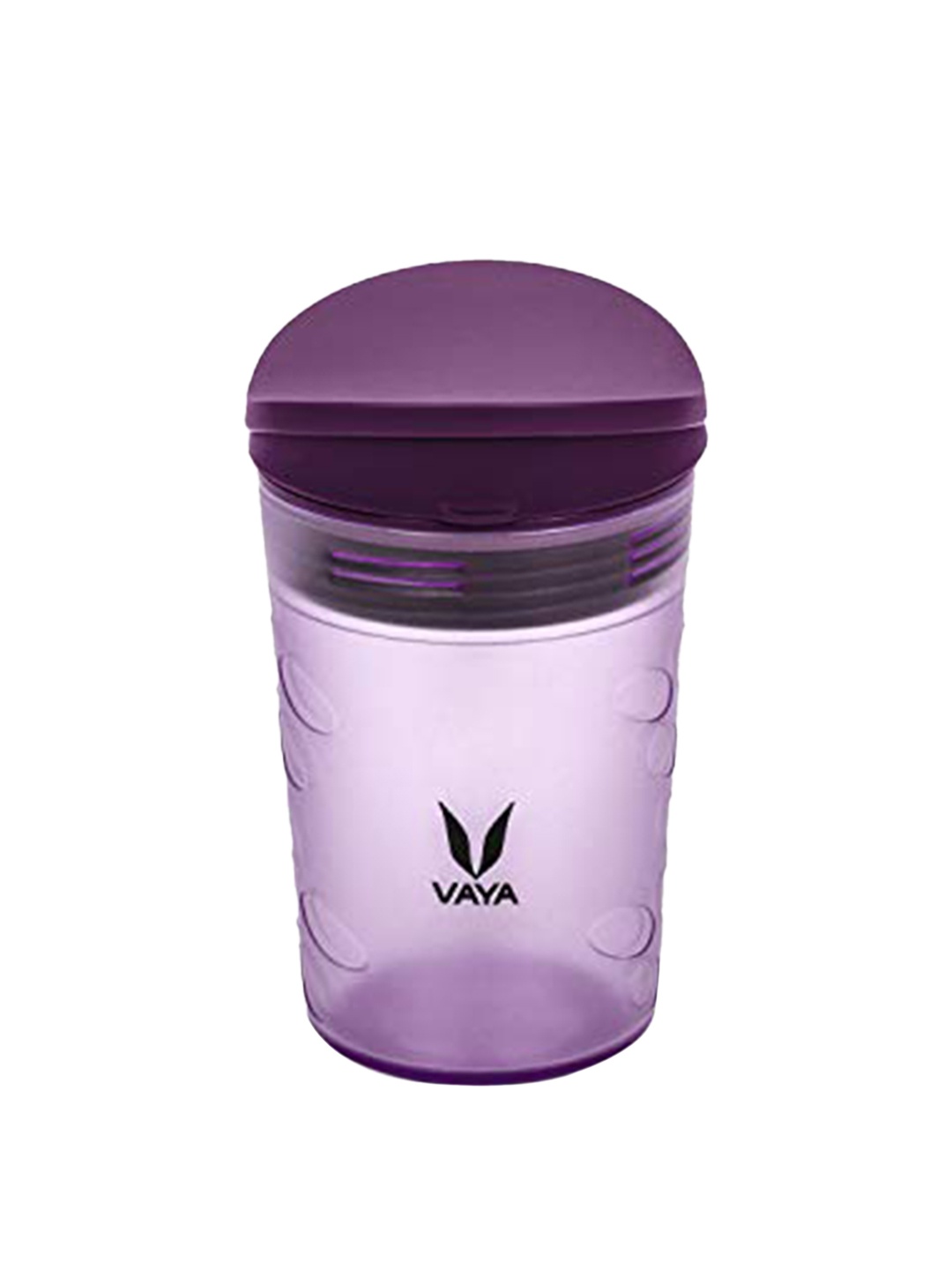

Vaya Drynk Frosted Purple Vacuum Insulated Flask with PediaSafe Lid 280 ml