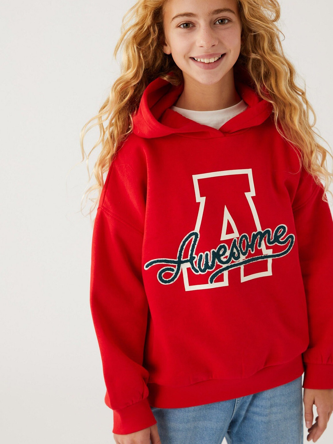 

Marks & Spencer Girls Red Sweatshirt