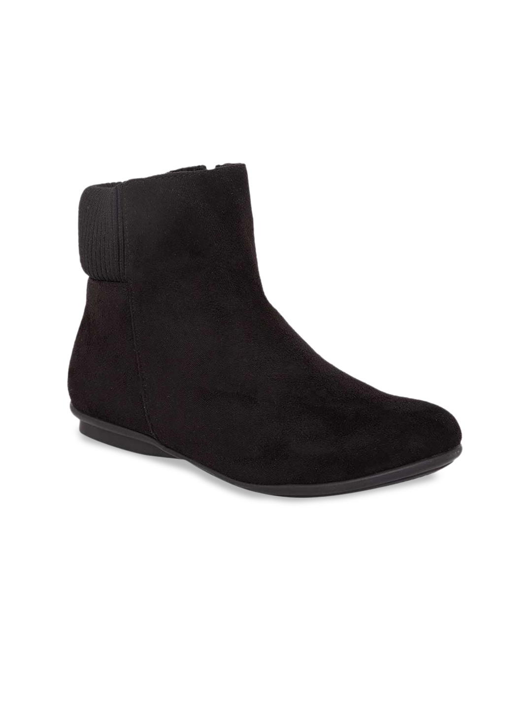 

Rocia Women Black Solid Chelsea Boots