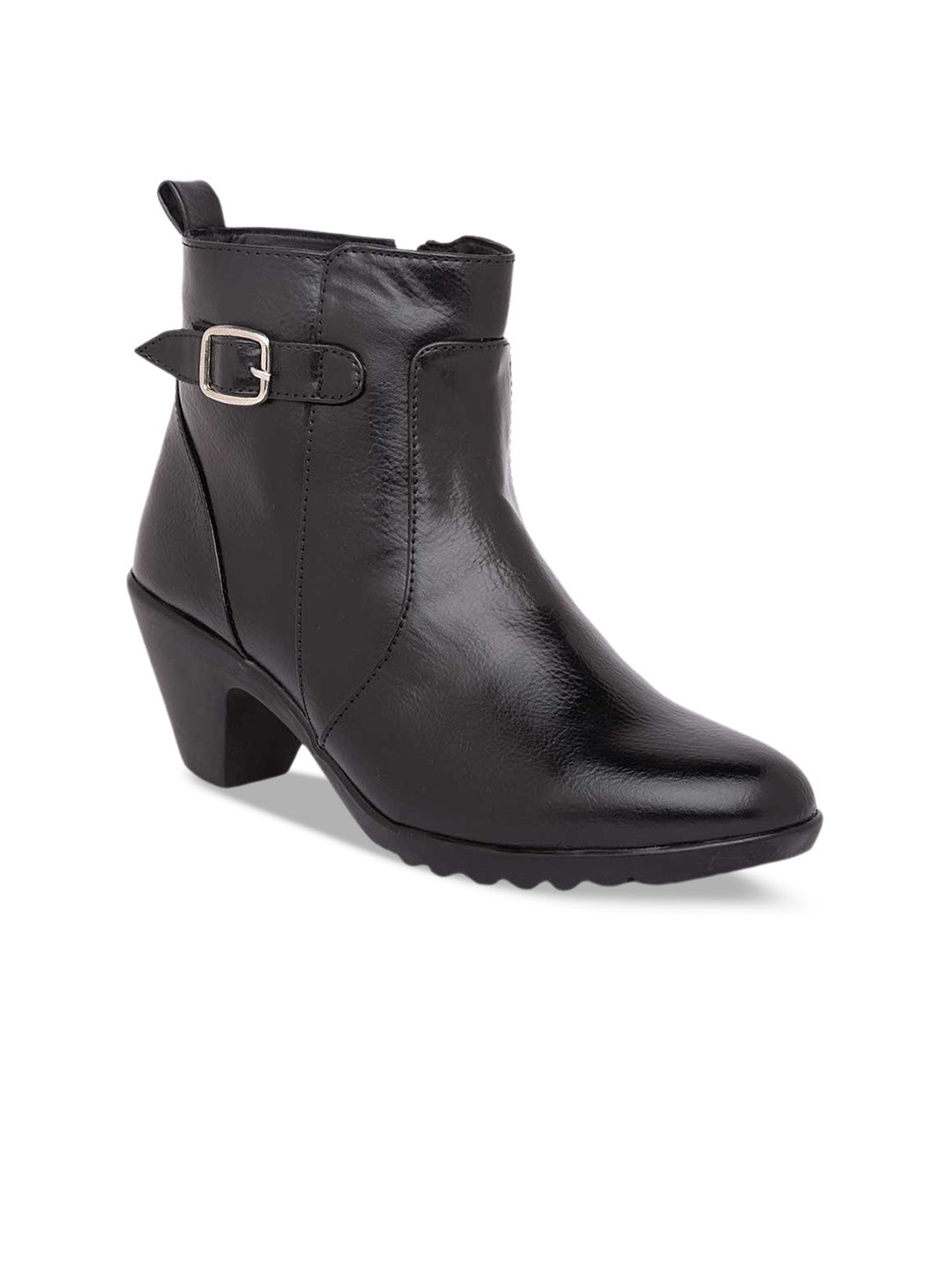 

Rocia Women Black Solid Blocked Boots