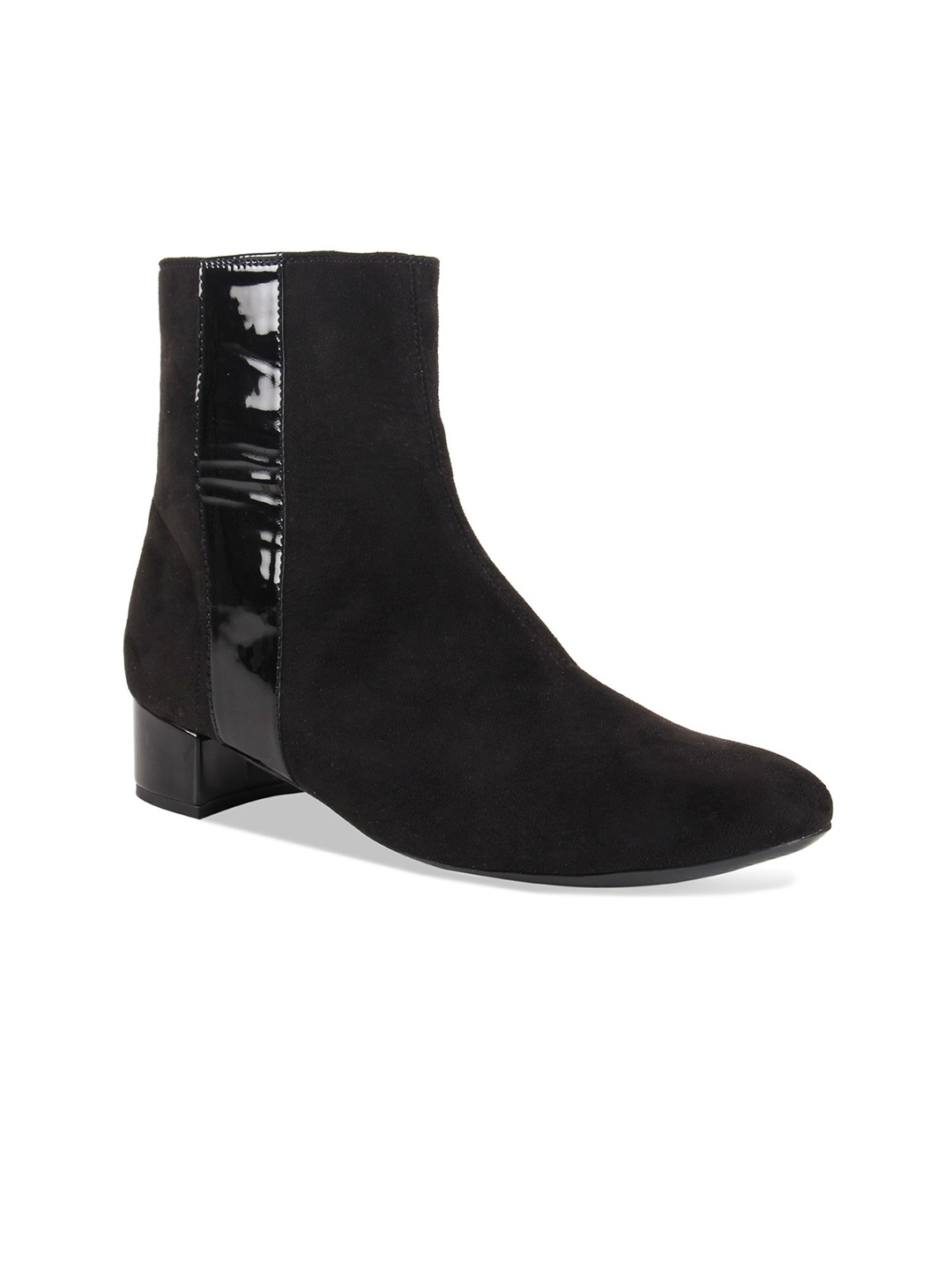 

Rocia Women Black Solid Blocked Chelsea Boots