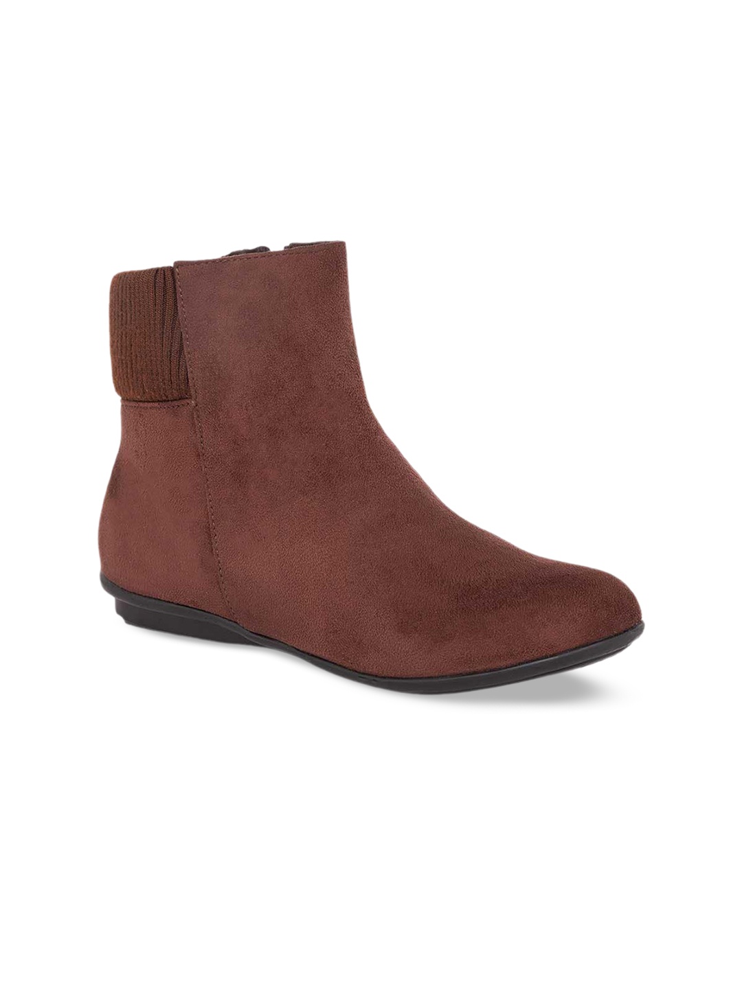 

Rocia Women Brown Solid Monk Chelsea Boots