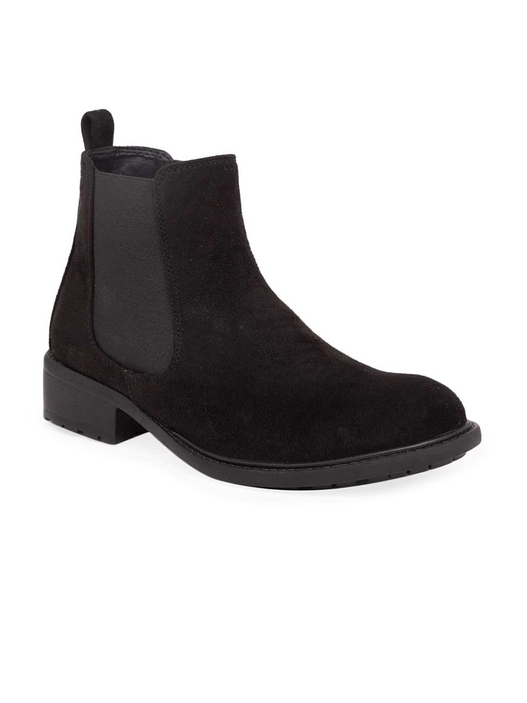 

Rocia Women Black Solid Chelsea Boots
